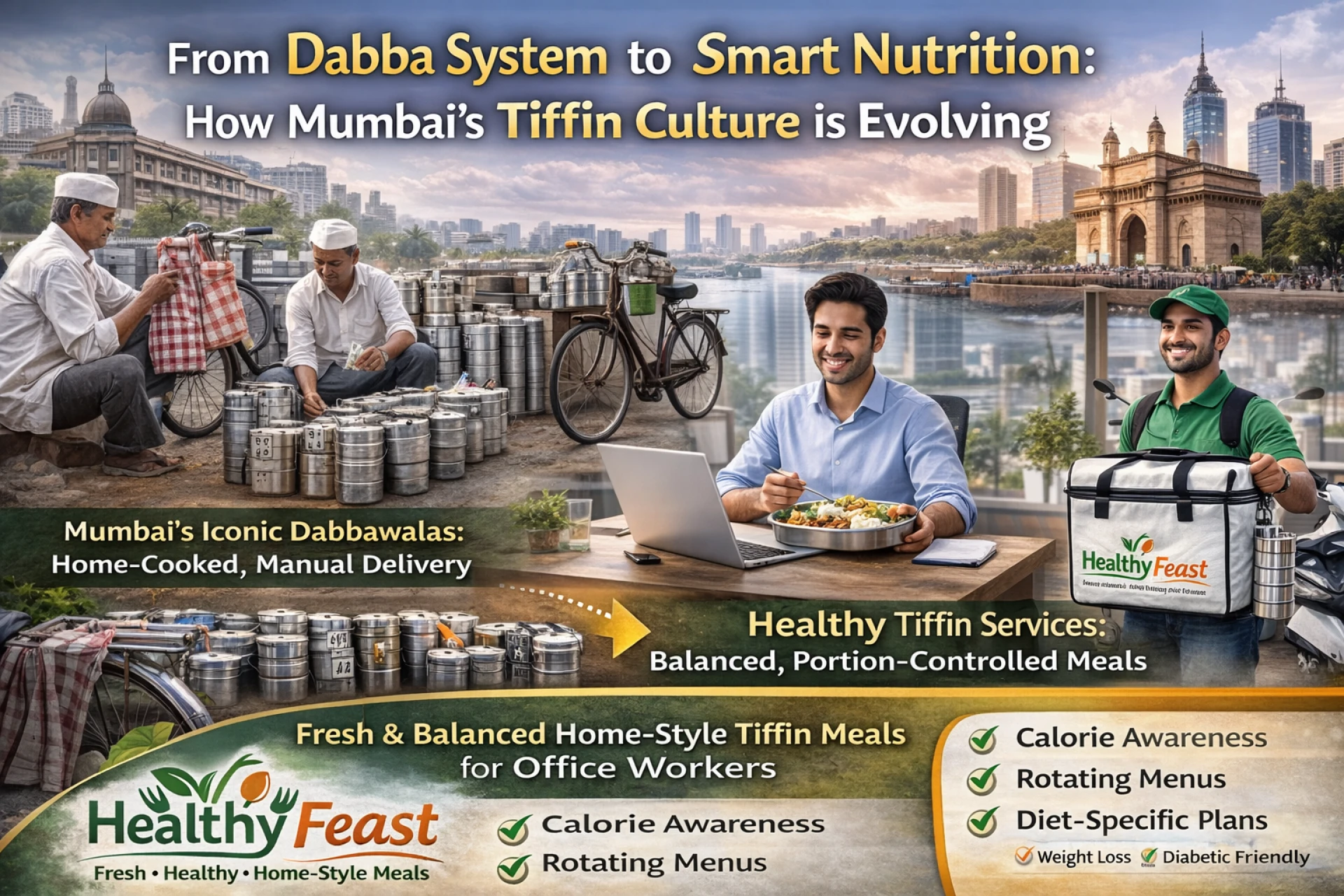 From Dabba System to Smart Nutrition: How Mumbai’s Tiffin Culture is Evolving
