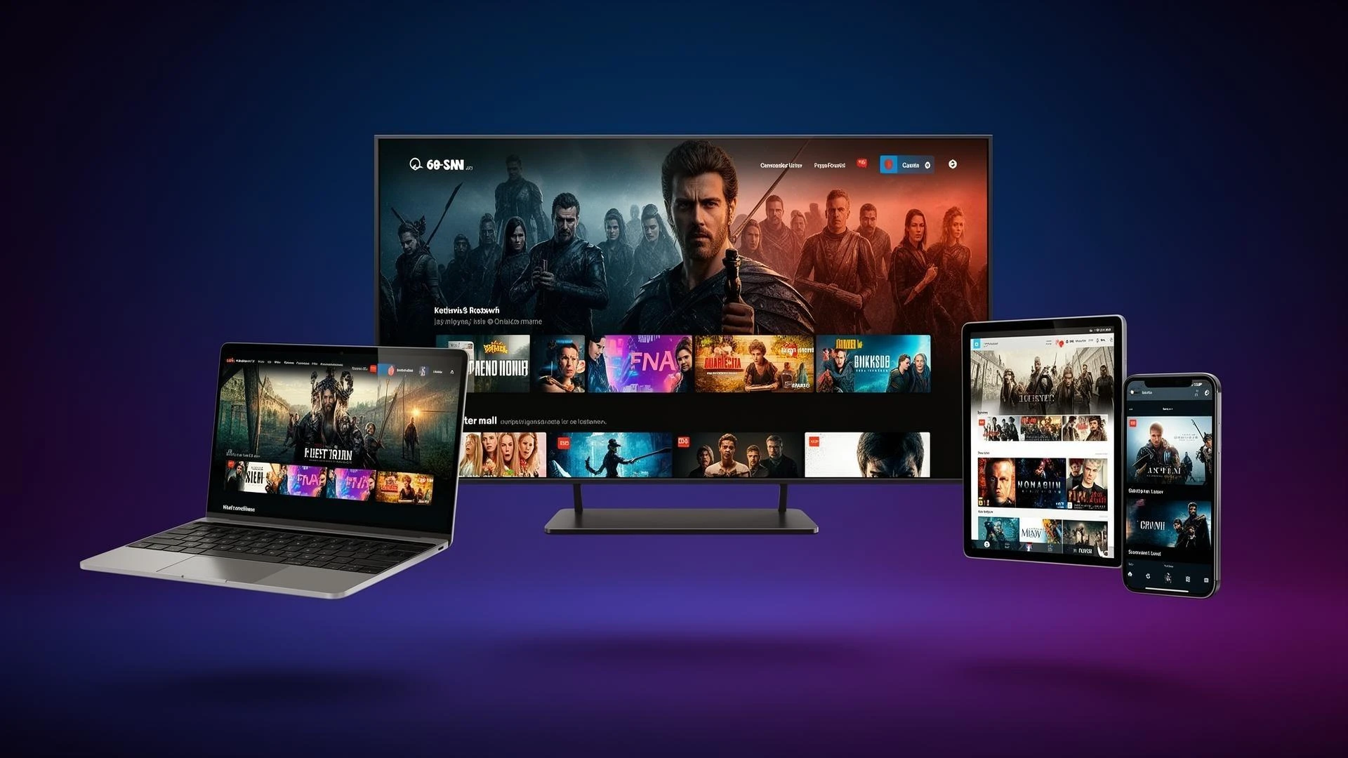 Streamisly for Smart TVs and Mobile Devices
