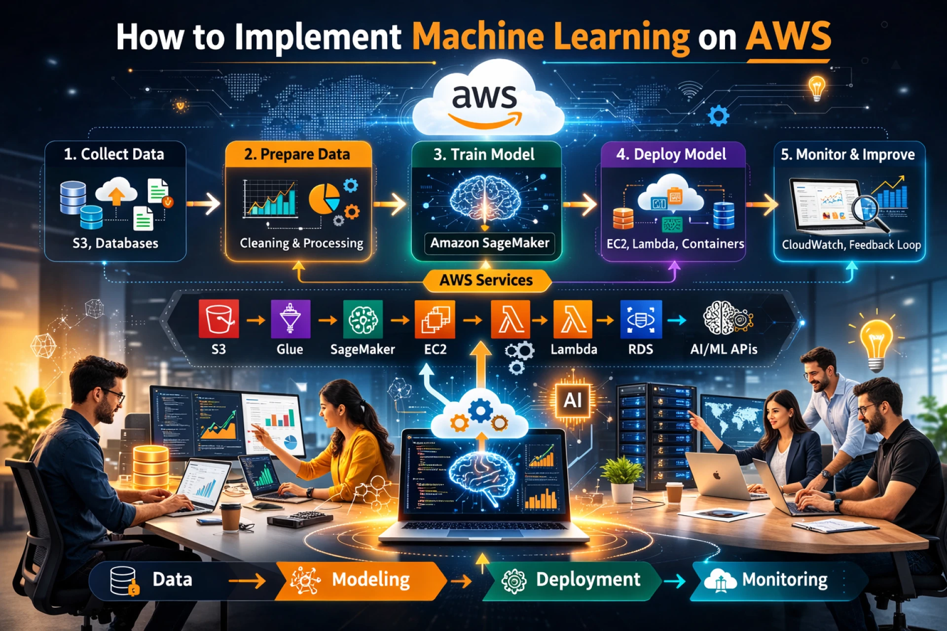 How to Implement Machine Learning on AWS