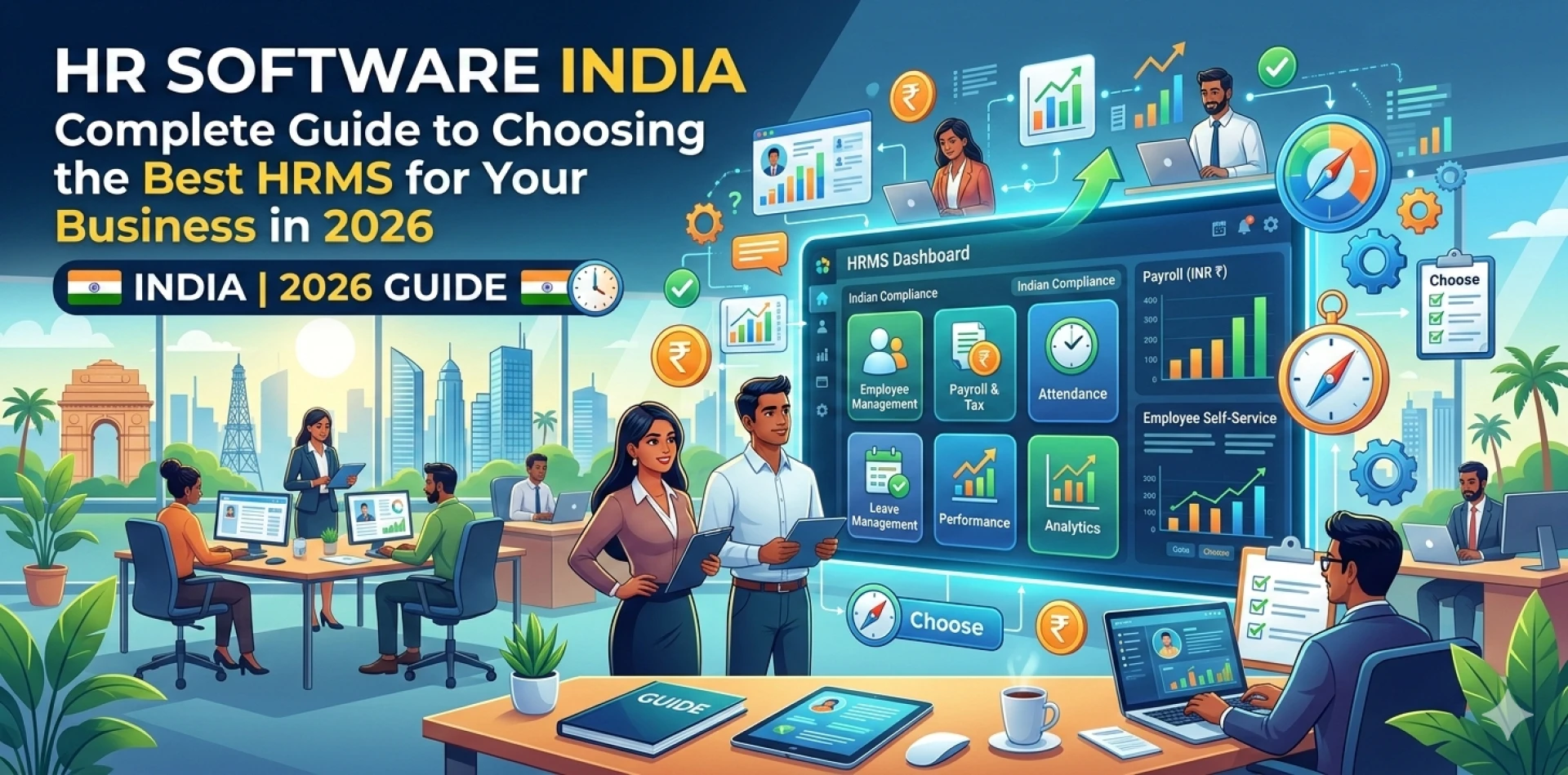 HR Software India: Complete Guide to Choosing the Best HRMS for Your Business in 2026