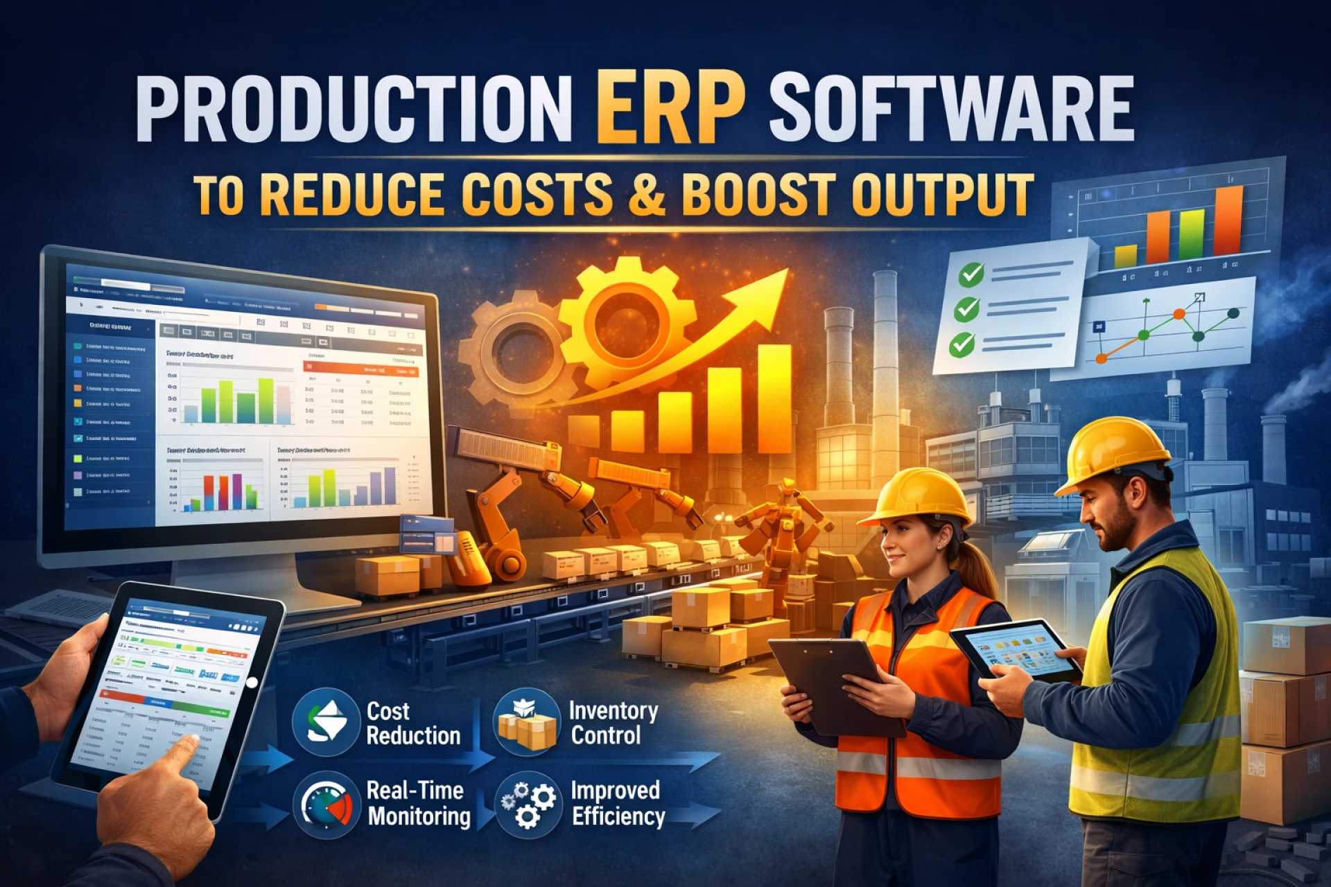 Production ERP Software to Reduce Costs and Boost Output