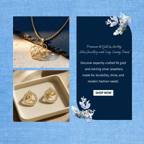 How to Care for 9K Gold Jewelry | dcluxsist