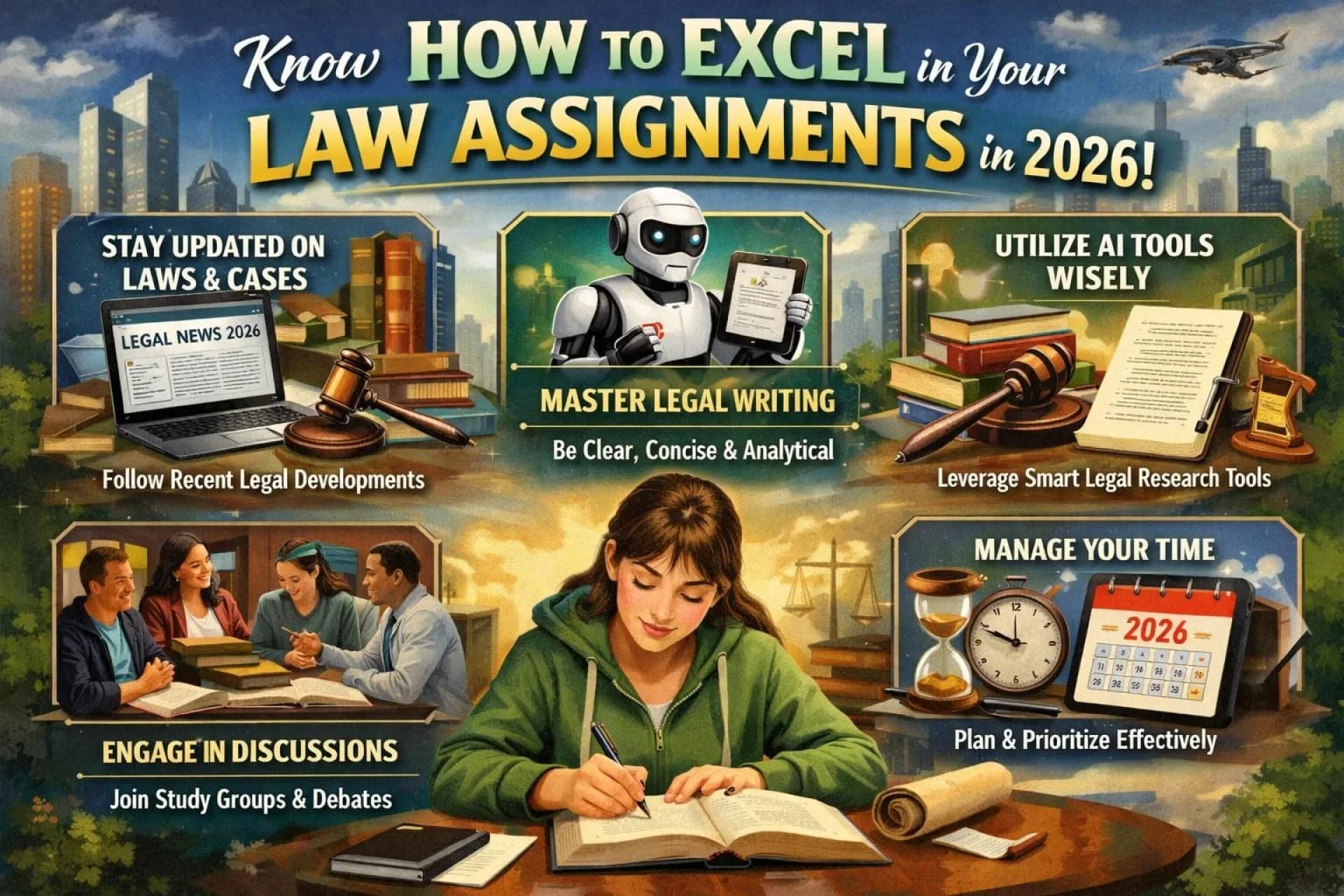 Know How to Excel in Your Law Assignments in 2026!