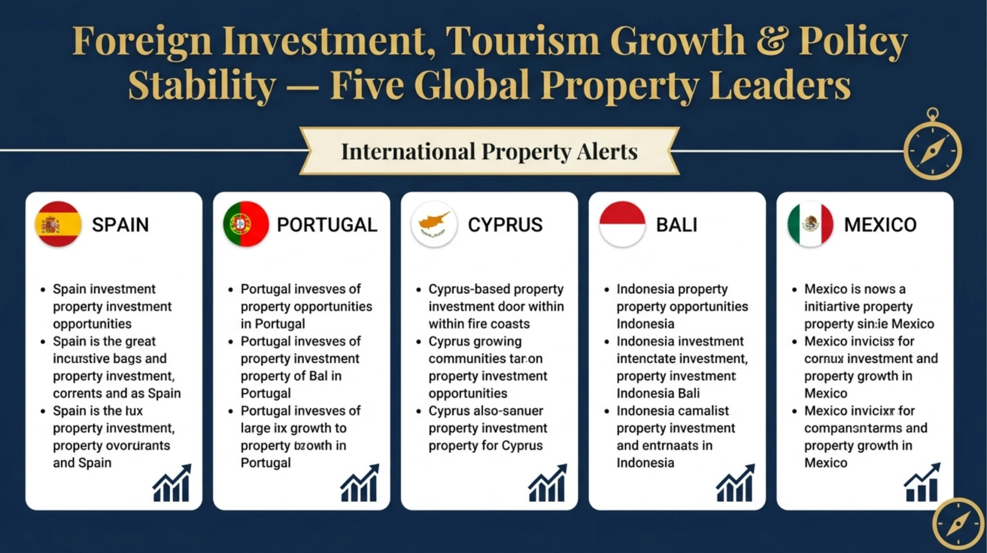 Foreign Investment, Tourism Growth, and Policy Stability Position Five Global Property Leaders