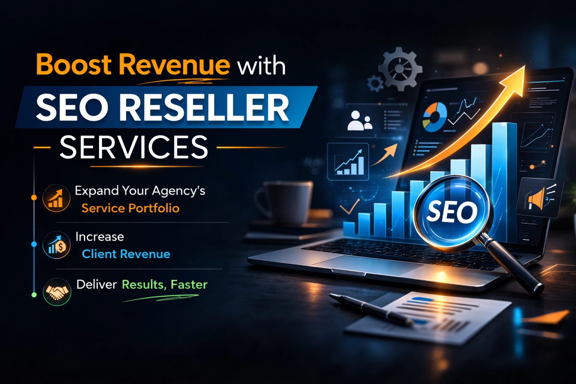 How Agencies Can Leverage SEO Reseller Services to Maximize Revenue