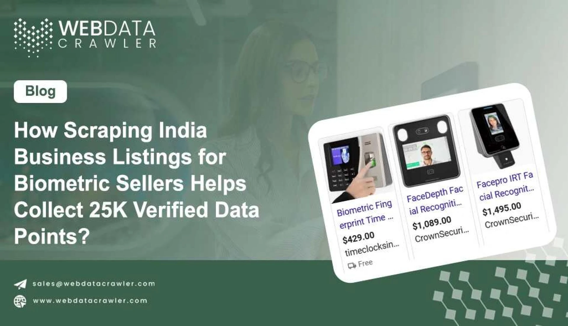 Scraping India Business Listings for Biometric Sellers