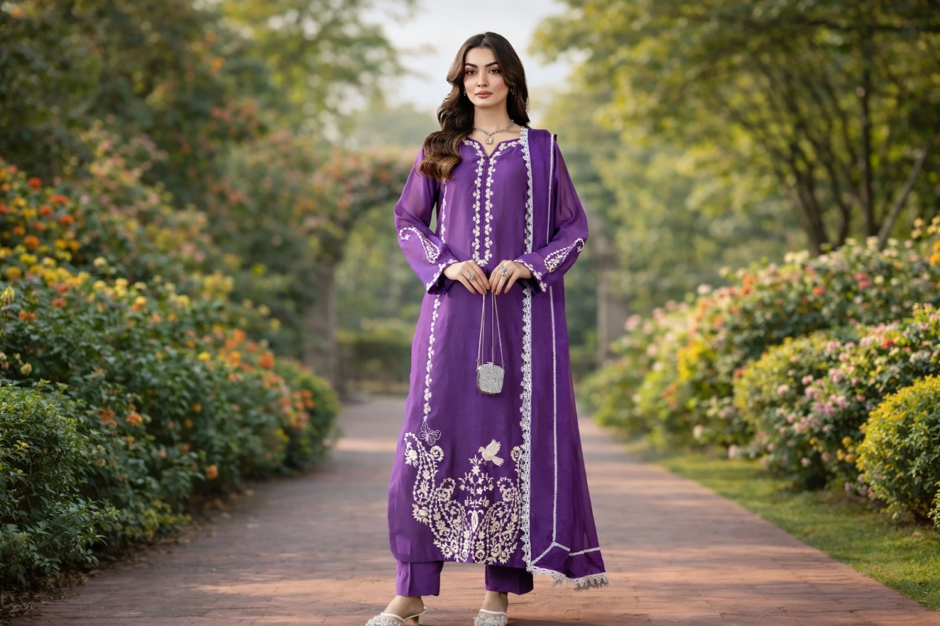 Printed Silk Dresses Designs: A Timeless Blend of Luxury and Style