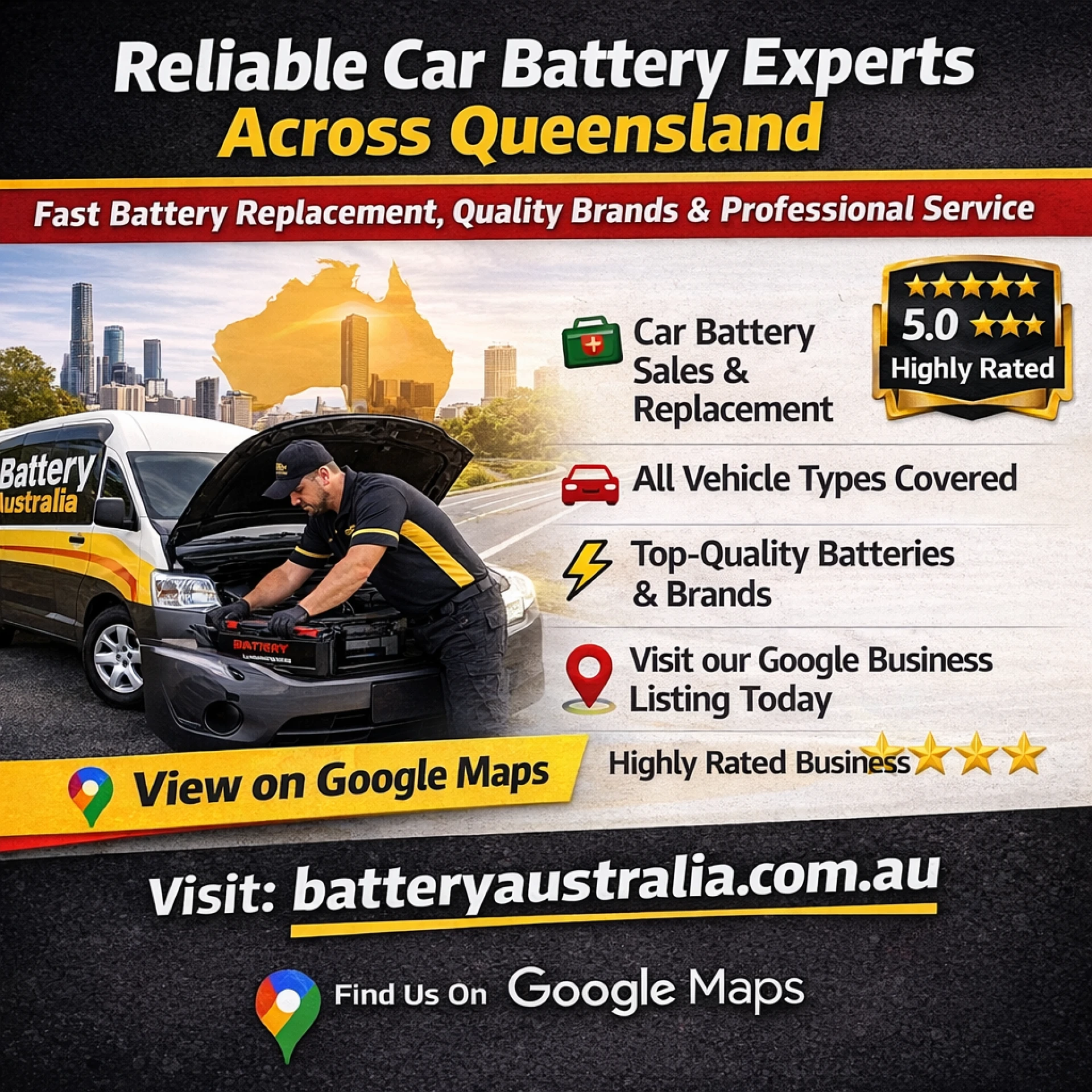 Lithium Car Battery & Complete Car Battery Replacement Services Near You