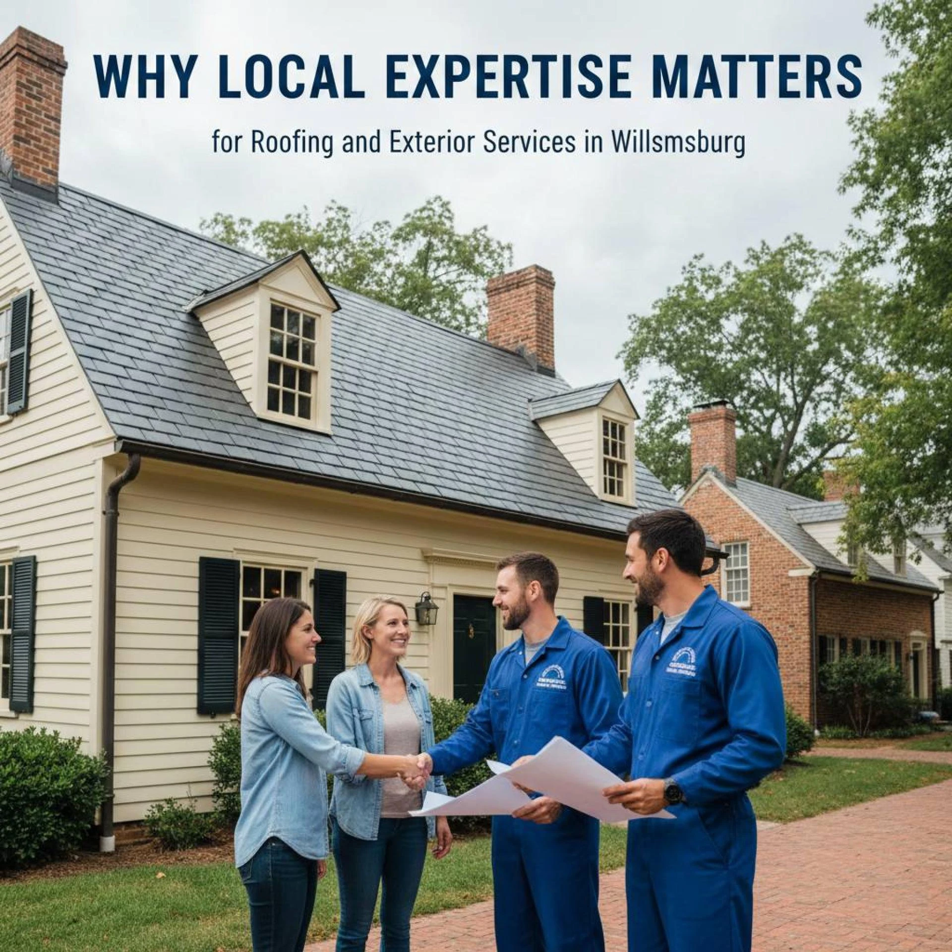 Why Local Expertise Matters for Roofing and Exterior Services in Williamsburg