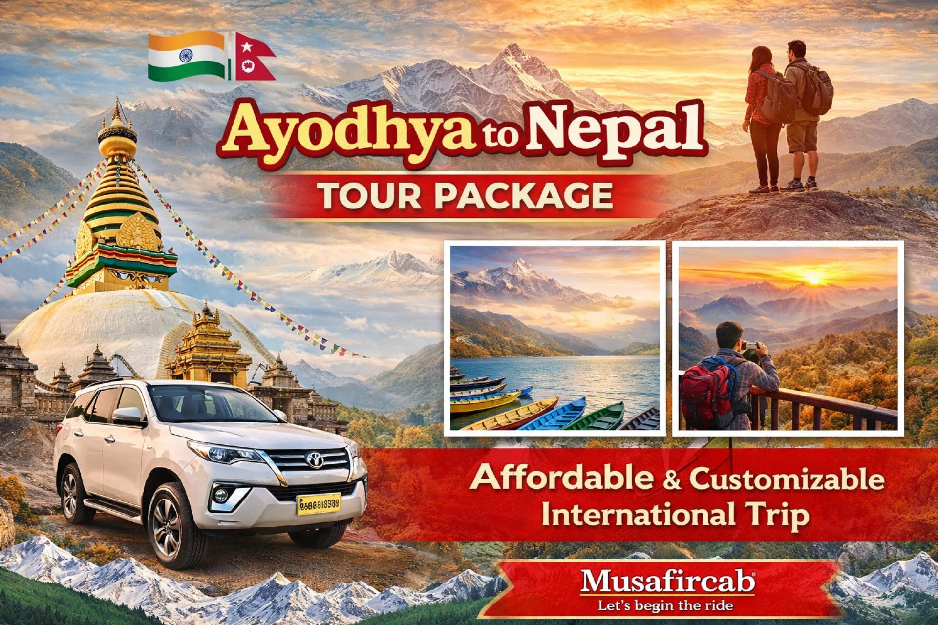 Ayodhya to Nepal Tour Package – Affordable & Customizable Trip