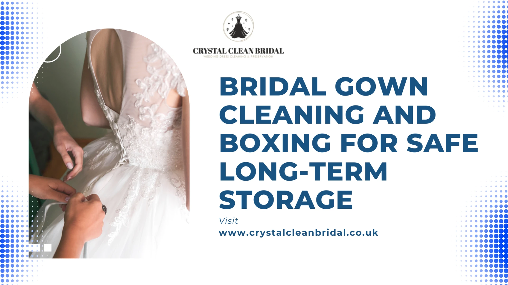 Bridal Gown Cleaning and Boxing for Safe Long-Term Storage