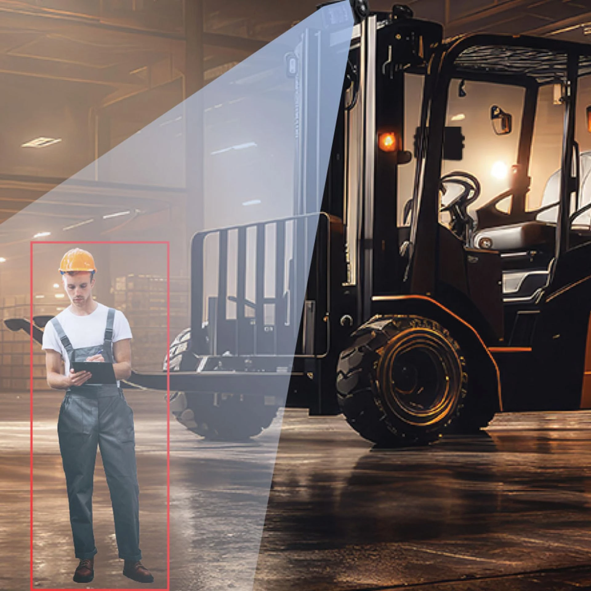 Improving Fork Positioning Accuracy with Wireless Camera for Forklift Applications