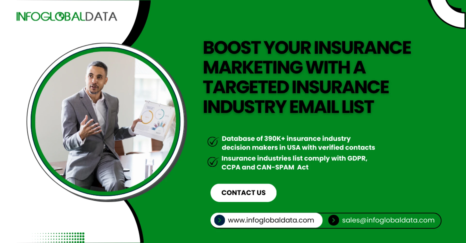 Scale Your Financial Marketing Campaigns with a Global Insurance Industry Email List from InfoGlobalData