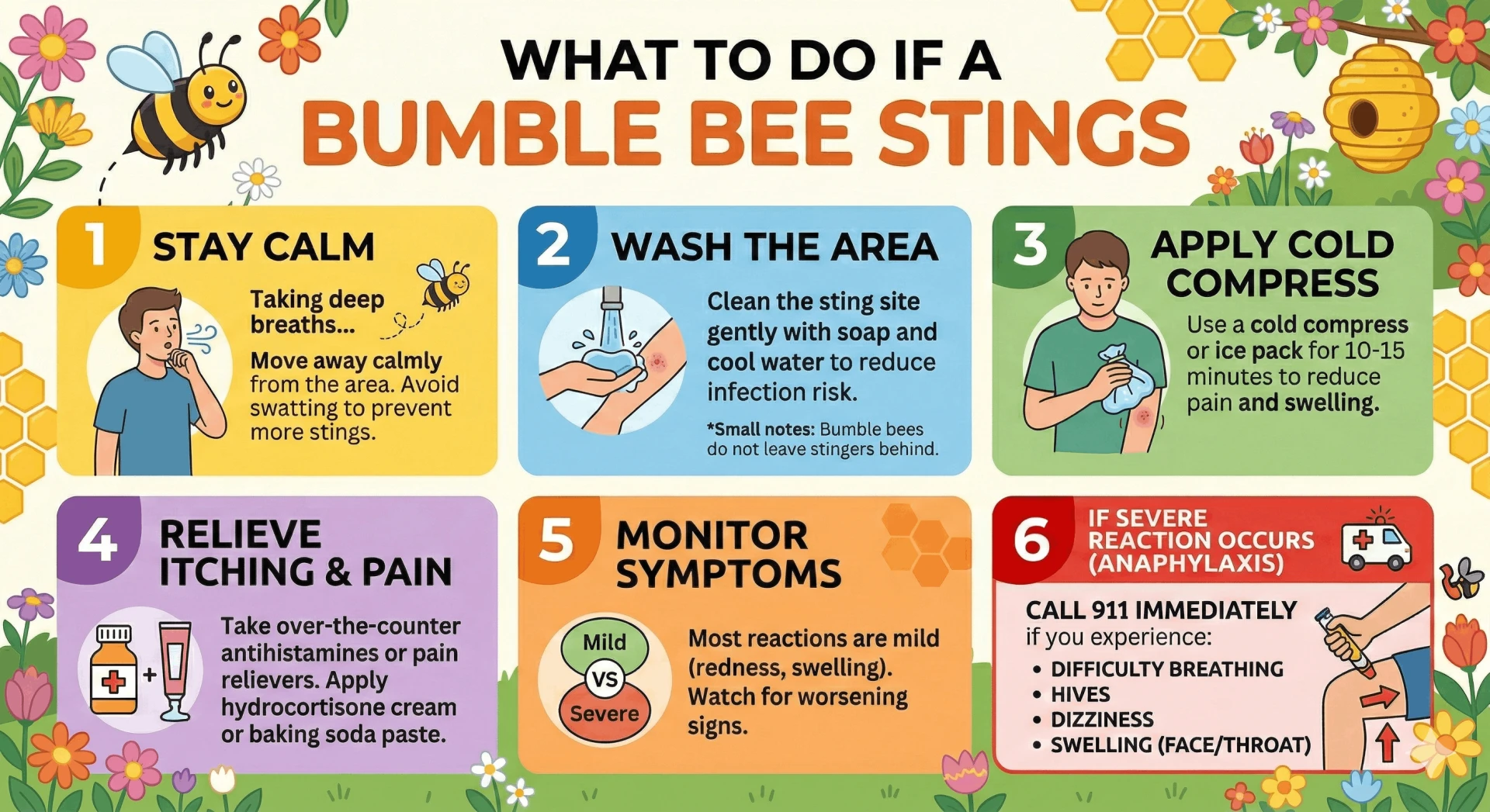 Do Bumble Bees Sting? Everything You Need to Know (Plus First Aid)