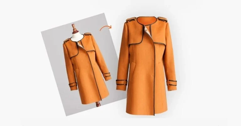 Step-by-Step Process of Creating the Ghost Mannequin Effect