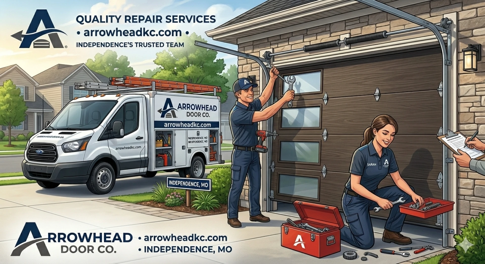 How Expert Garage Door Installation in Independence Improves Home Value