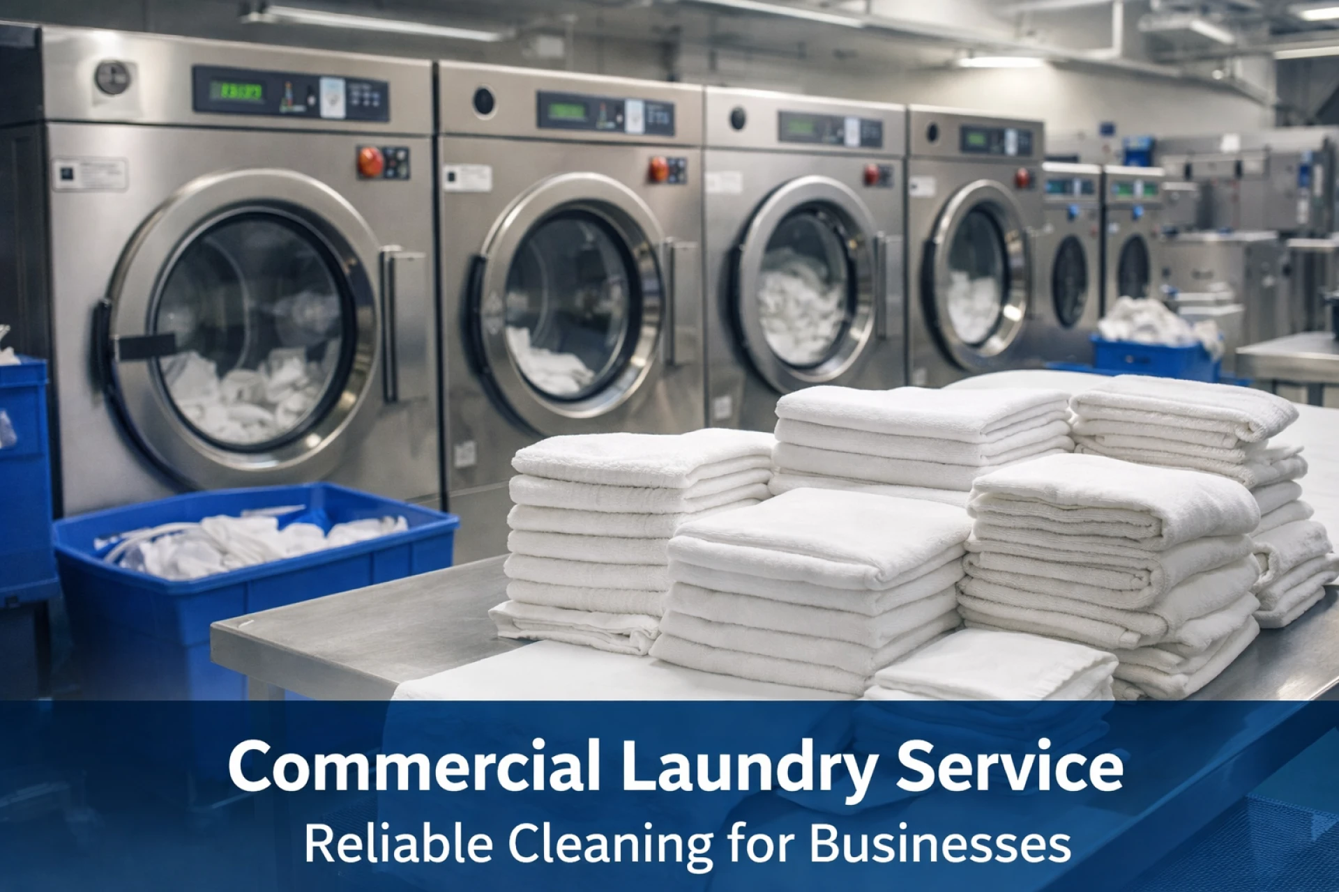 Commercial Laundry Service – Reliable Laundry Solutions for Businesses