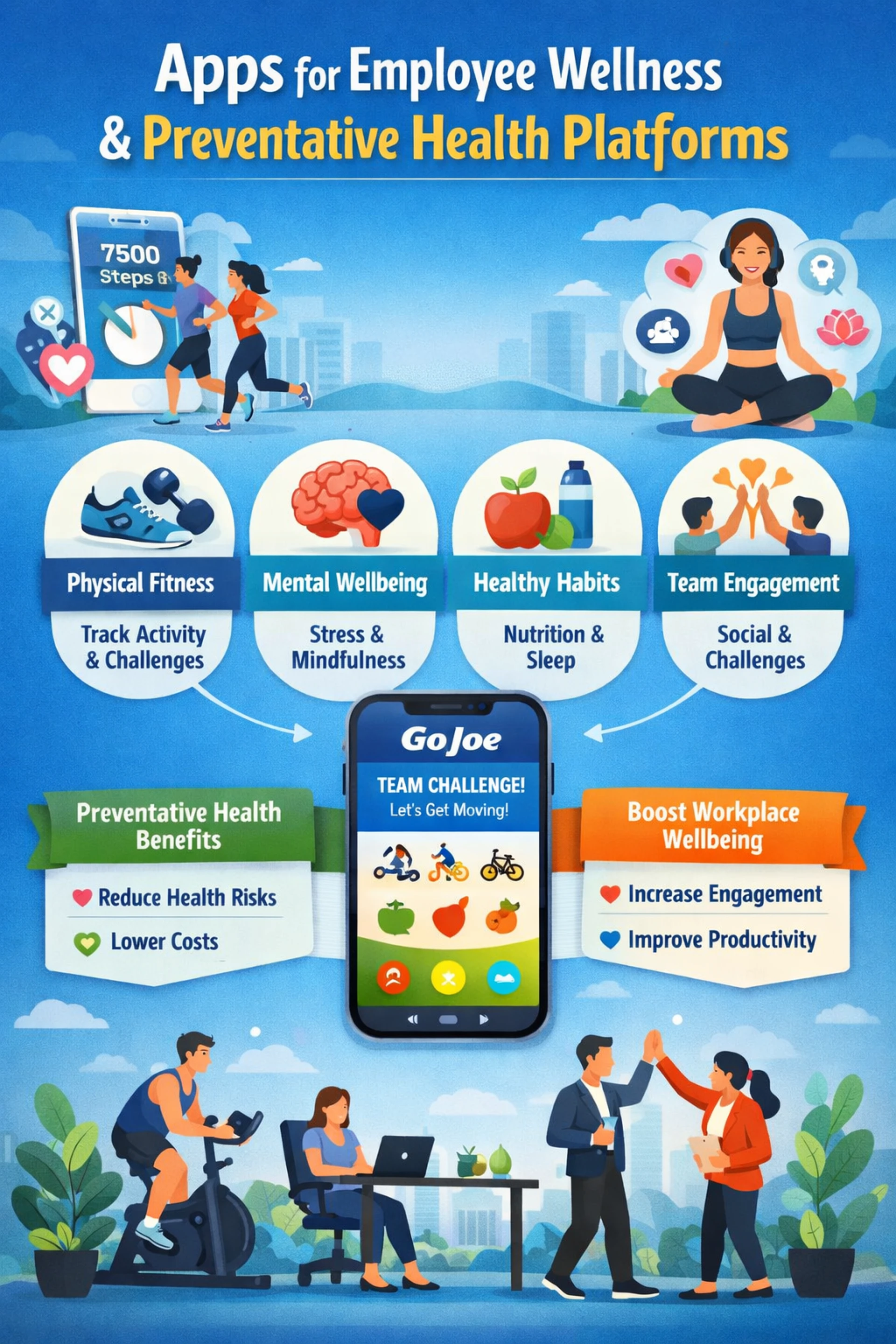 Why Apps for Employee Wellness Are Transforming Workplace Health