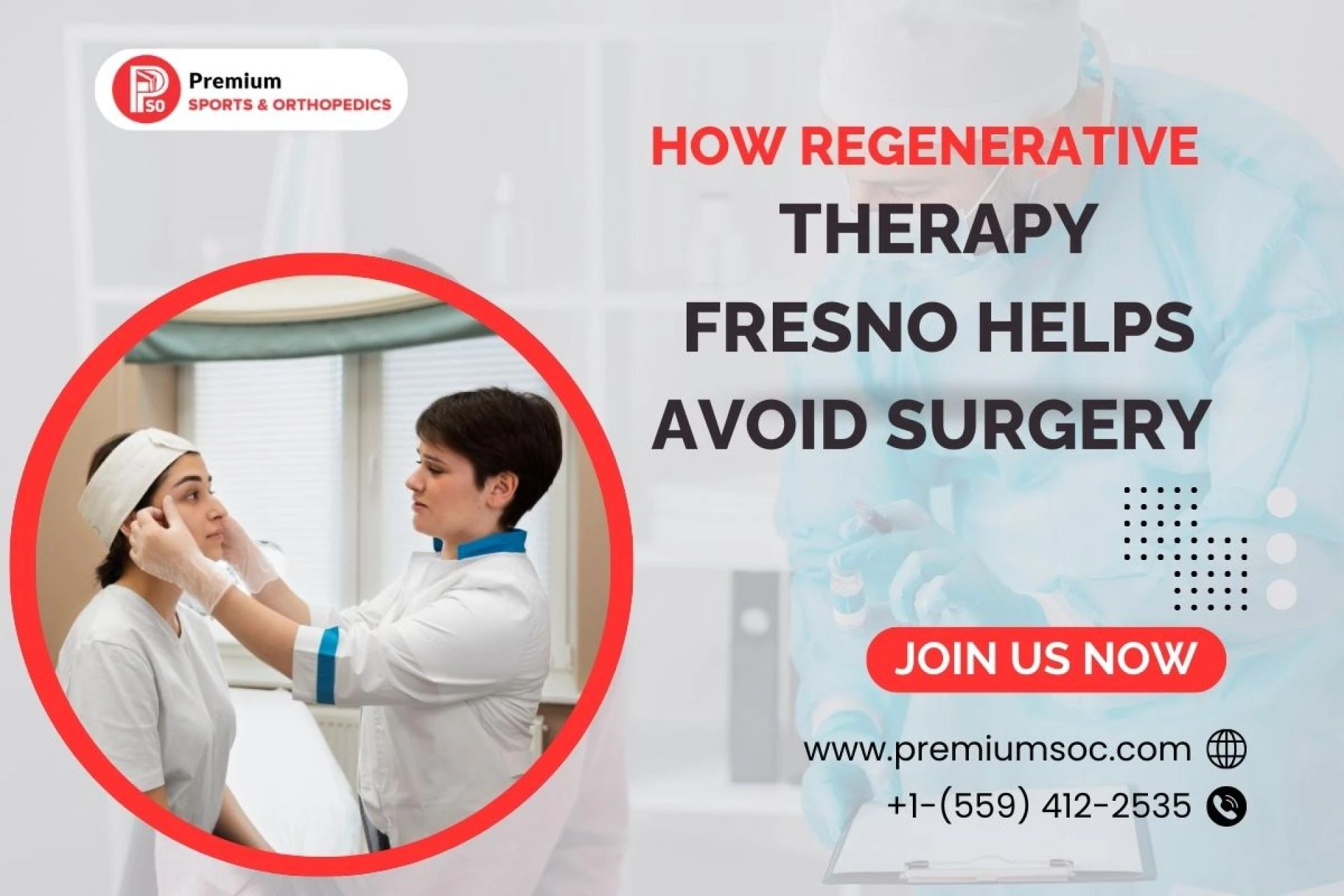 How Regenerative Therapy Fresno Helps Avoid Surgery 