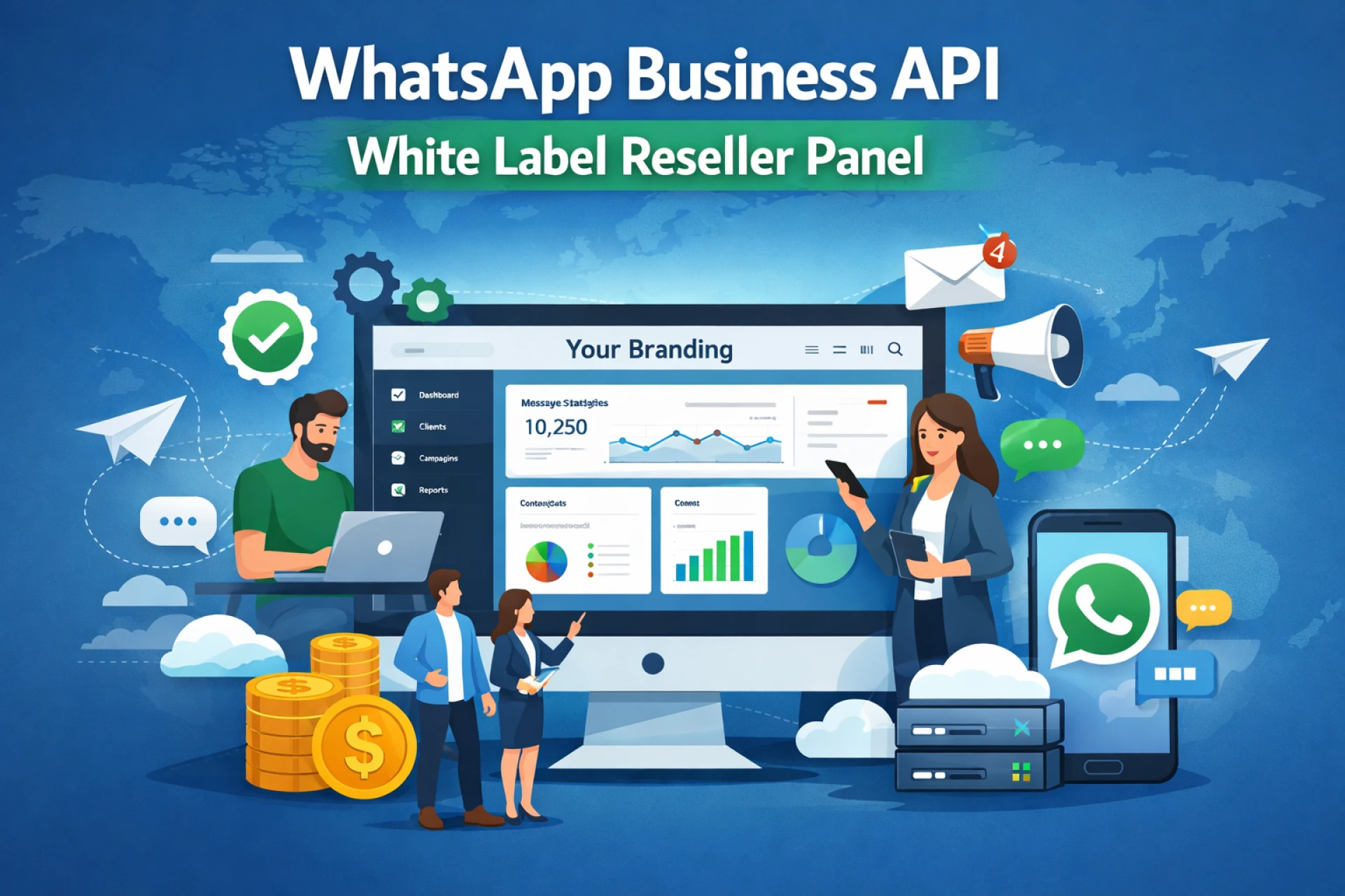 White Label WhatsApp Business API for Resellers