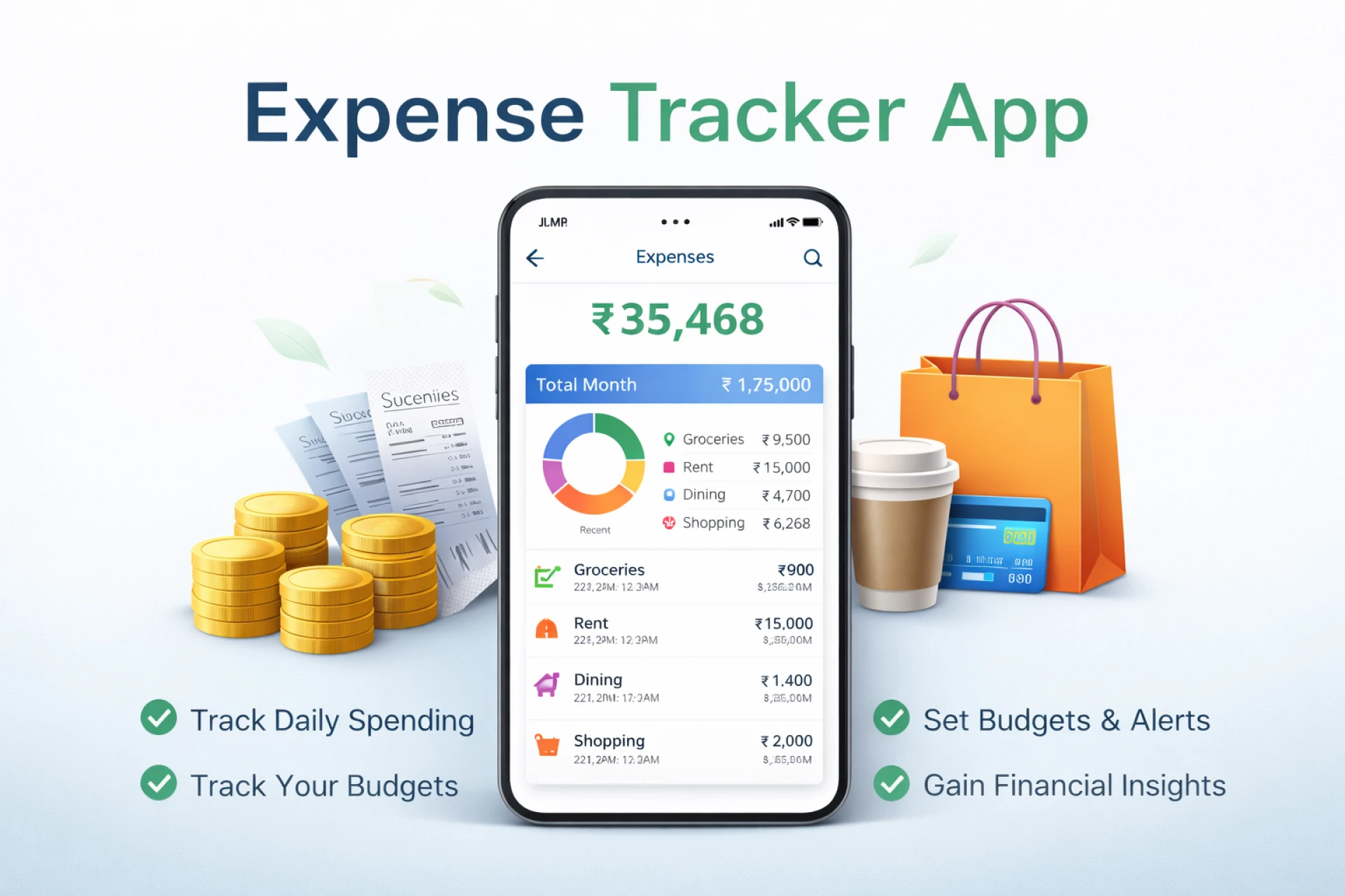 Expense Tracker App: jUMPP – Smart Way to Control Your Daily Spending