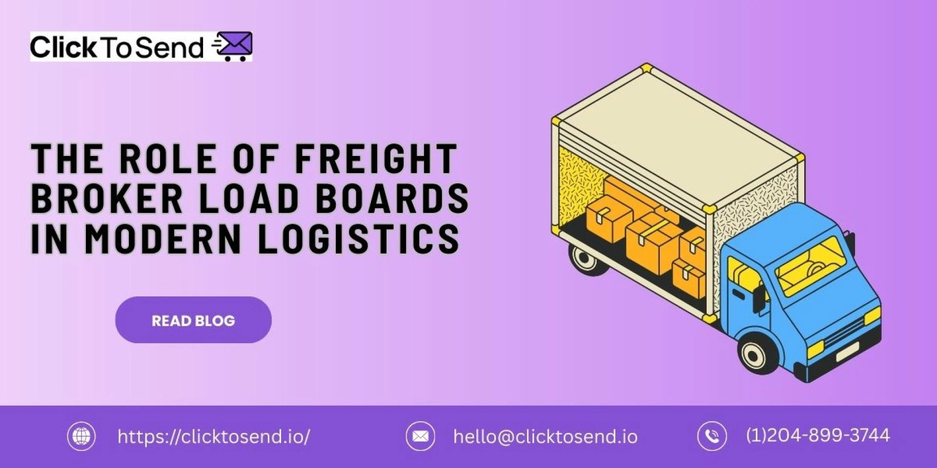 The Role of Freight Broker Load Boards in Modern Logistics 