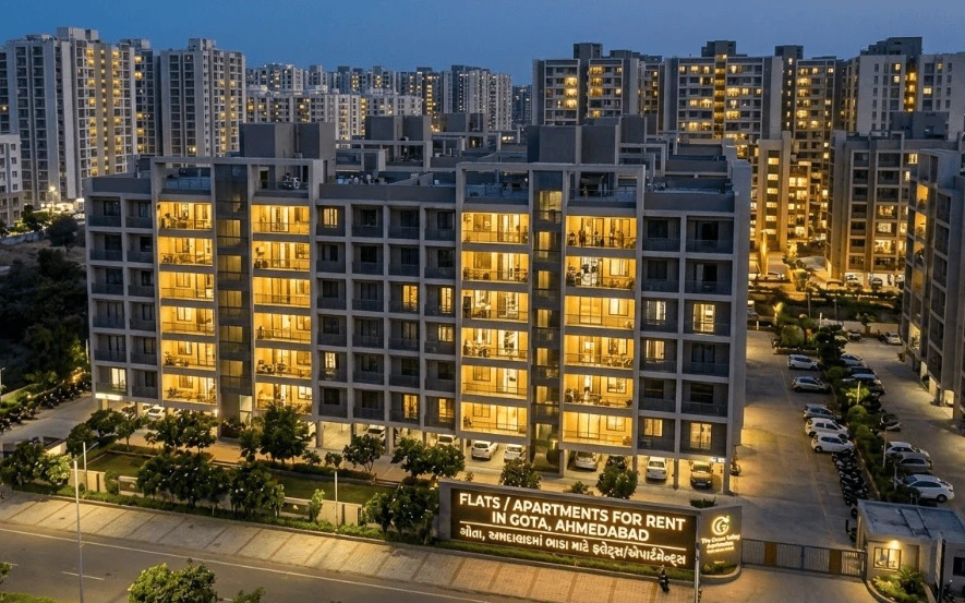 Find Affordable Flats for Rent in Gota, Ahmedabad for Comfortable Living