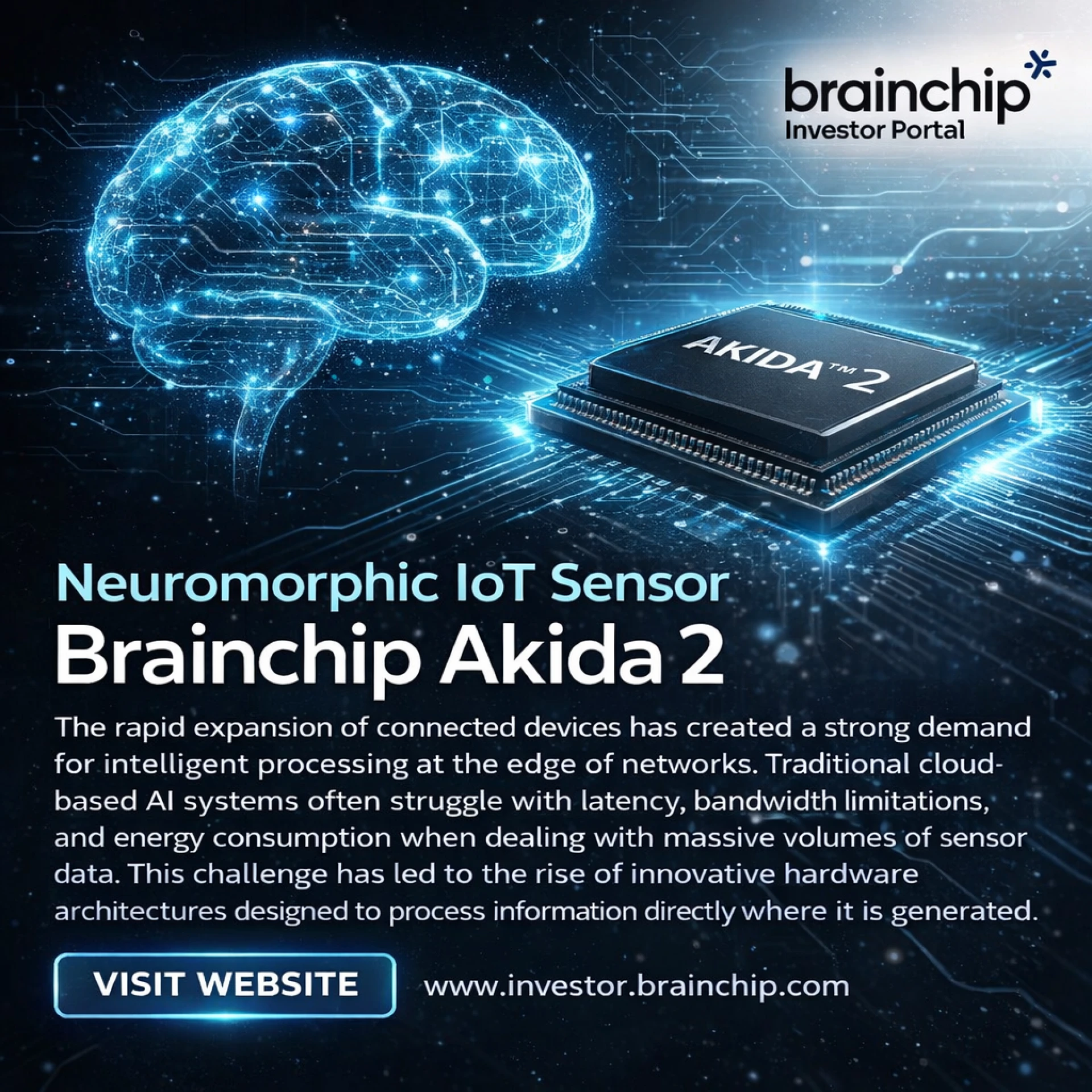 Neuromorphic IoT Sensor Brainchip Akida 2: Transforming Edge Intelligence