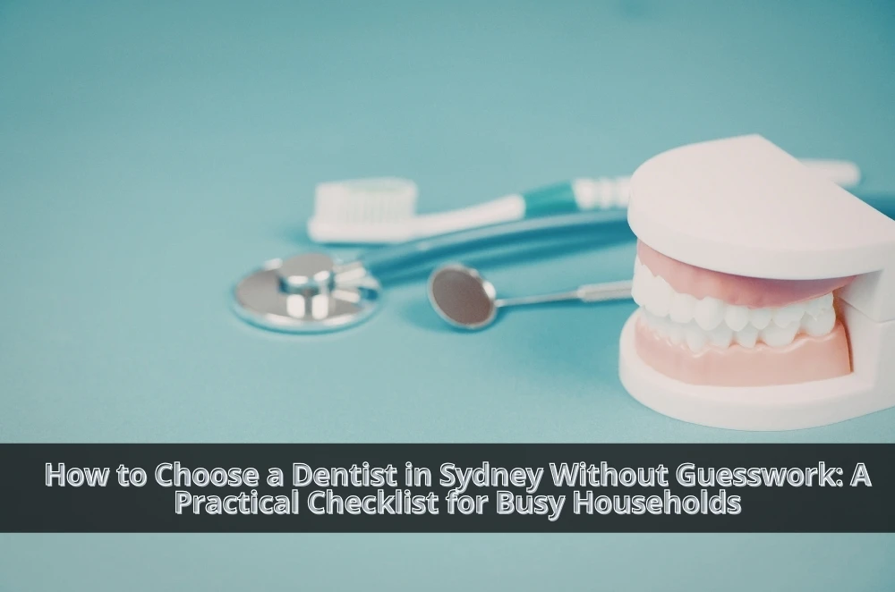 How to Choose a Dentist in Sydney Without Guesswork: A Practical Checklist for Busy Households