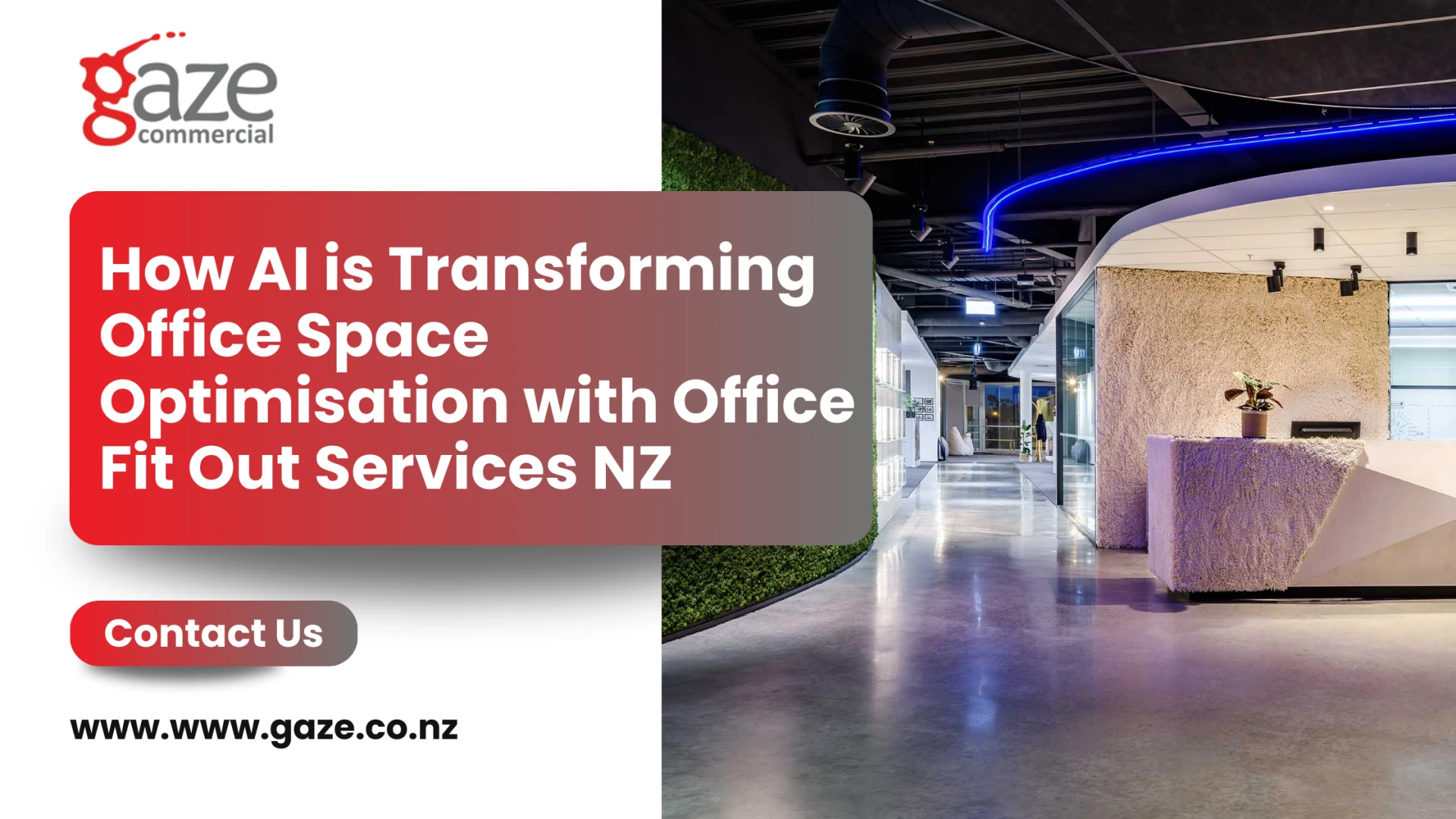 How AI is Transforming Office Space Optimisation with Office Fit Out Services NZ