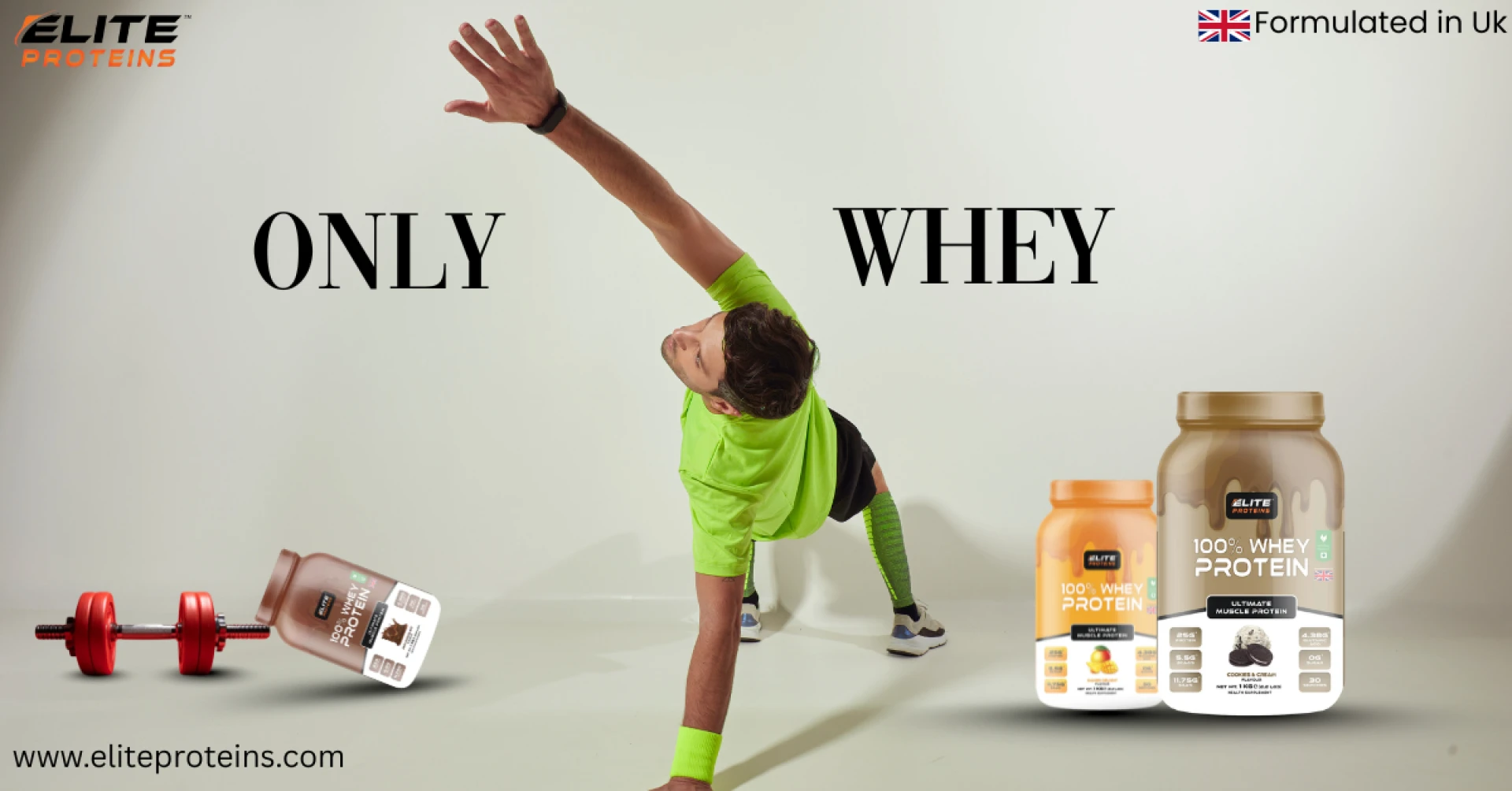 Best 100% Whey Protein Powder for Lean Muscle Growth 