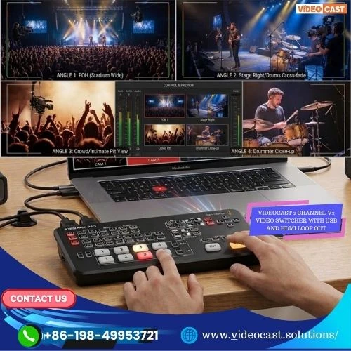Looking the new Video switcher the Live events and Concerts