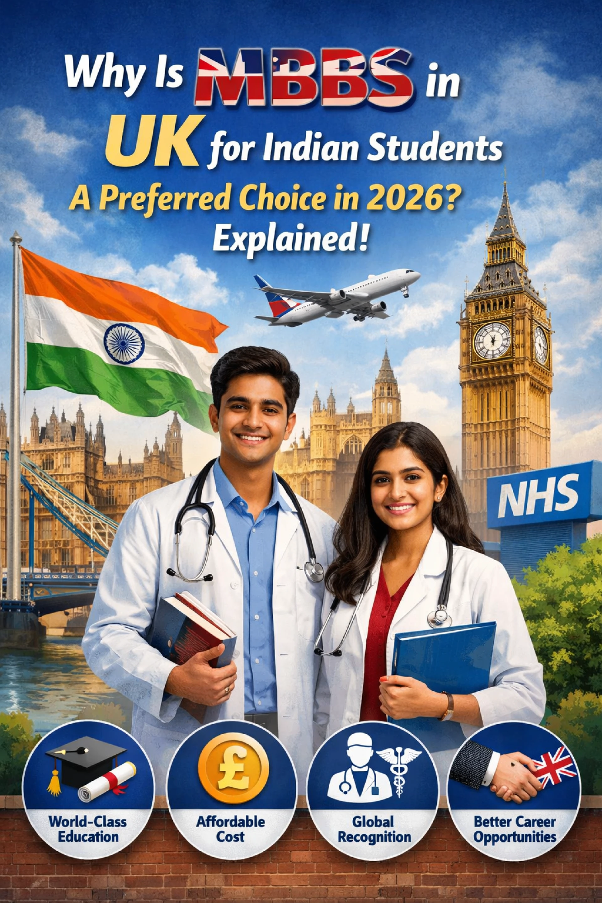 MBBS in UK in 2026: Top Medical Universities, Tuition fees, Eligibility Criteria & More