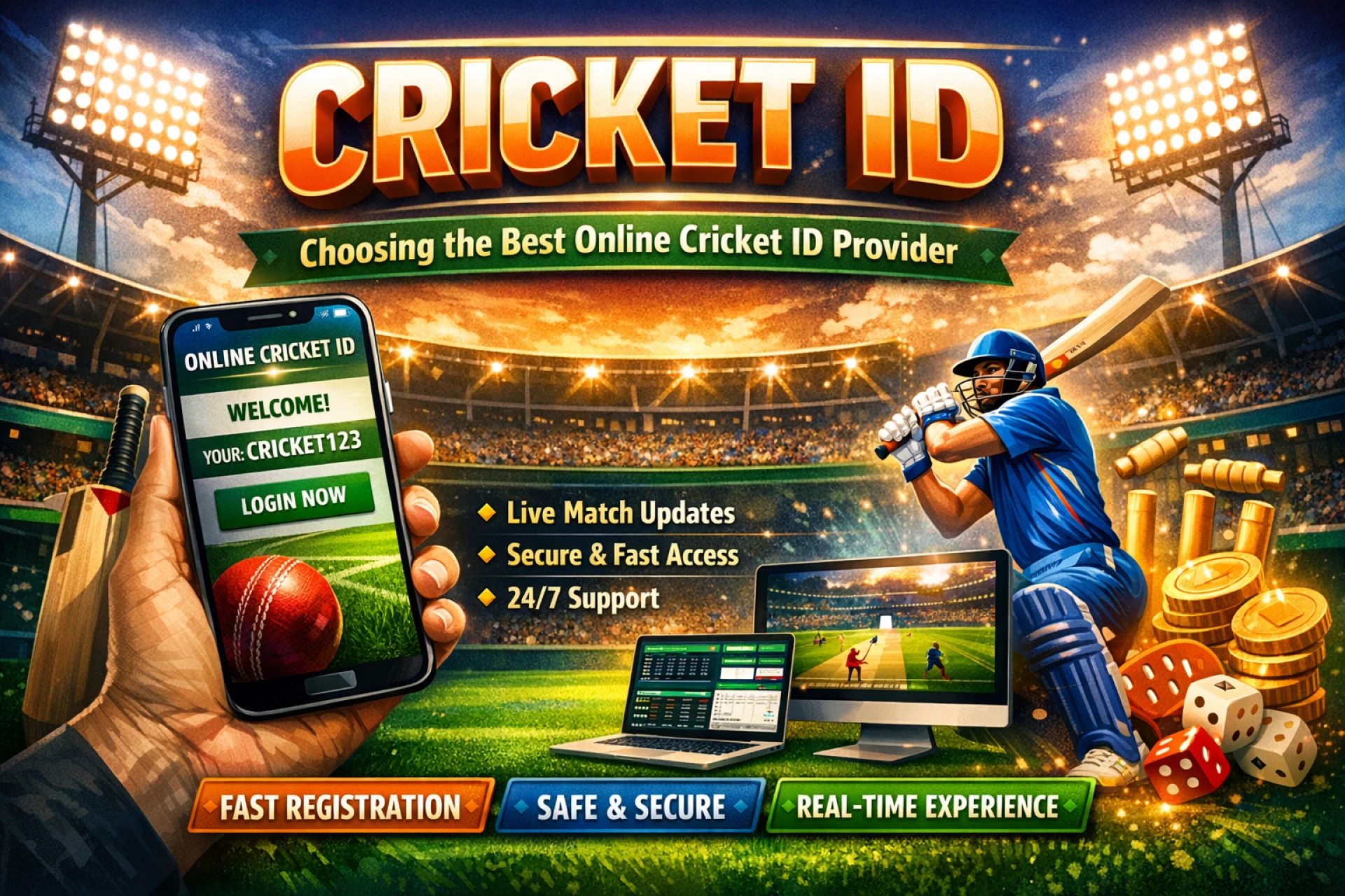 Cricket ID – Complete Guide to Choosing the Best Online Cricket ID Provider