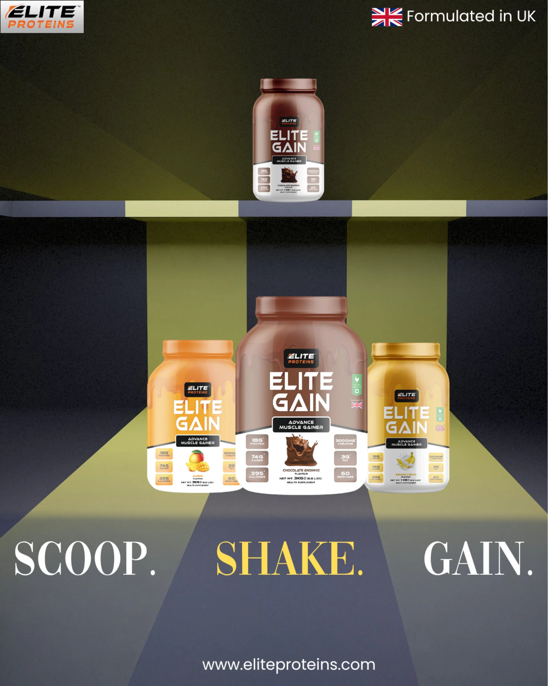 Elite Proteins: Best Mass Gainer Formula