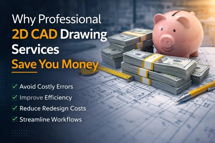 Why Professional 2D CAD Drawing Services Save You Money