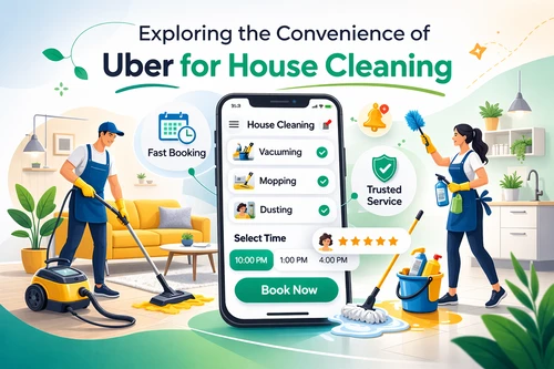 Exploring the Convenience of Uber for House Cleaning