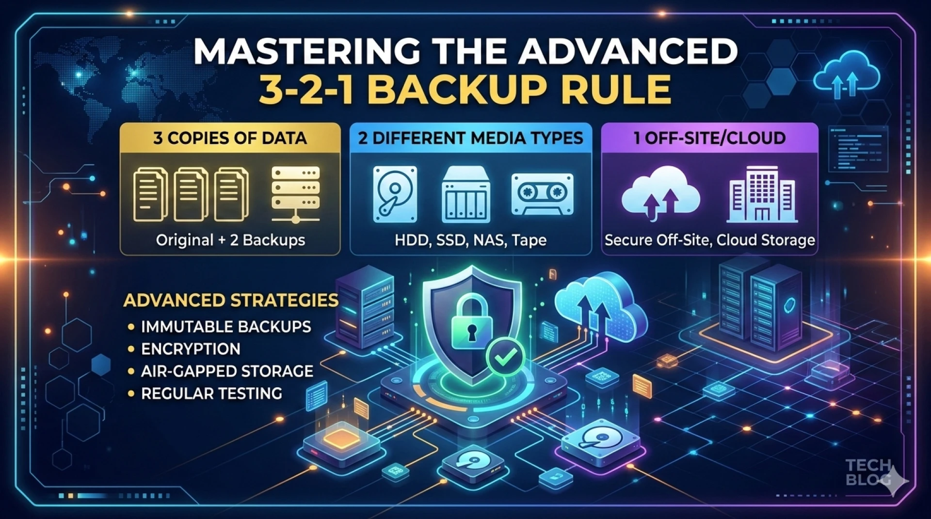 Mastering the Advanced 3-2-1 Backup Rule