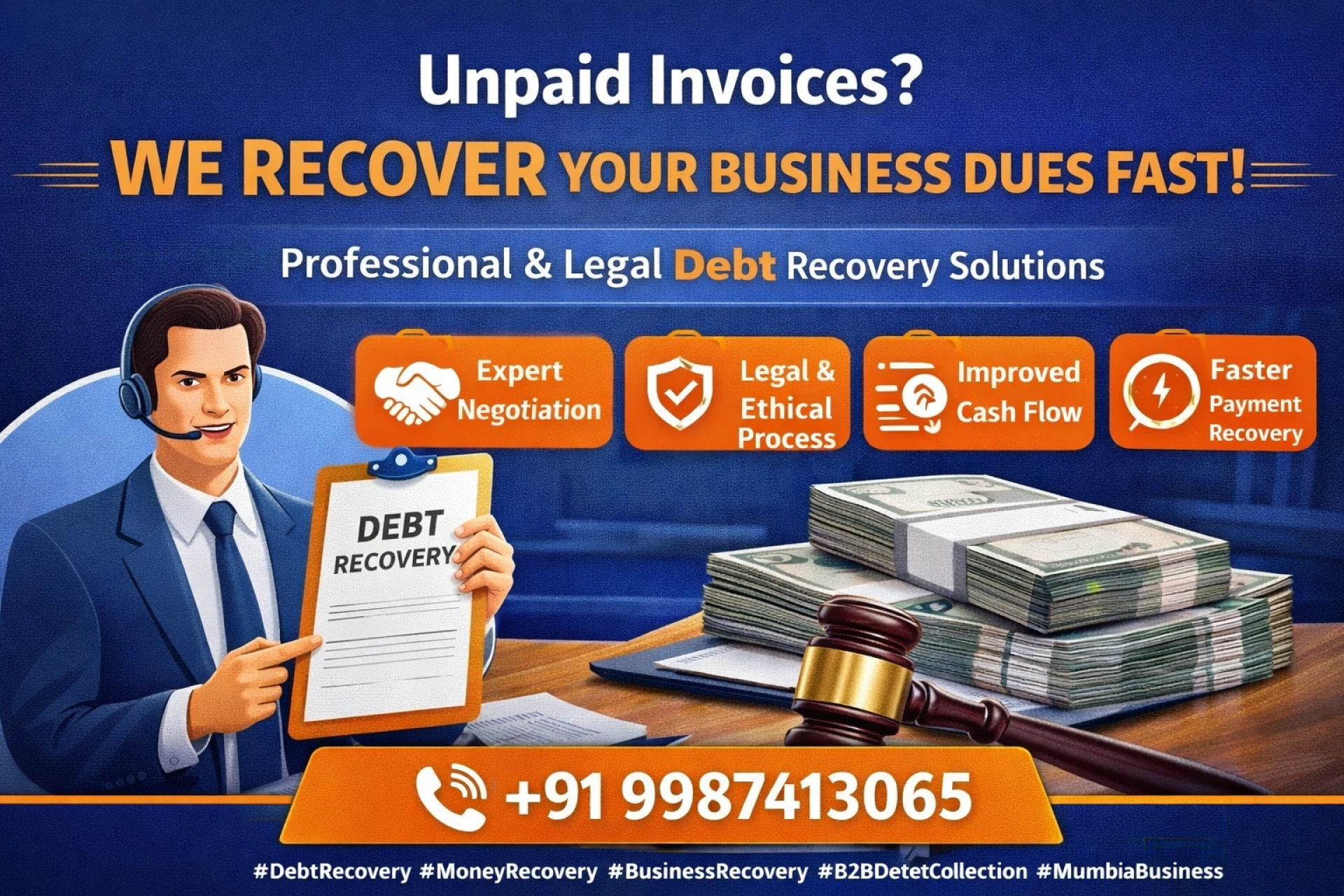 How Professional Debt Recovery Services Help Businesses Recover Unpaid Dues