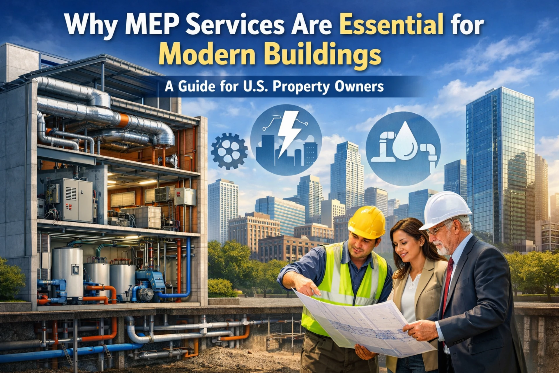 Why MEP Services Are Essential for Modern Buildings: A Guide for U.S. Property Owners