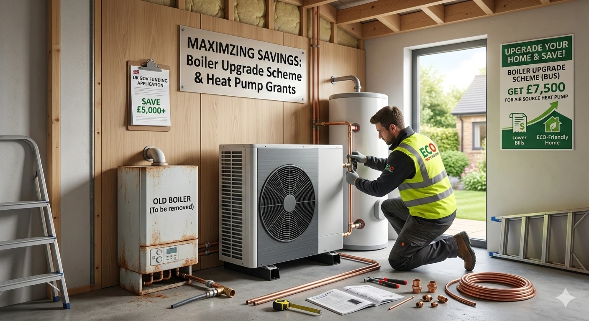 Maximizing Savings with Boiler Upgrade Scheme and Heat Pump Grants