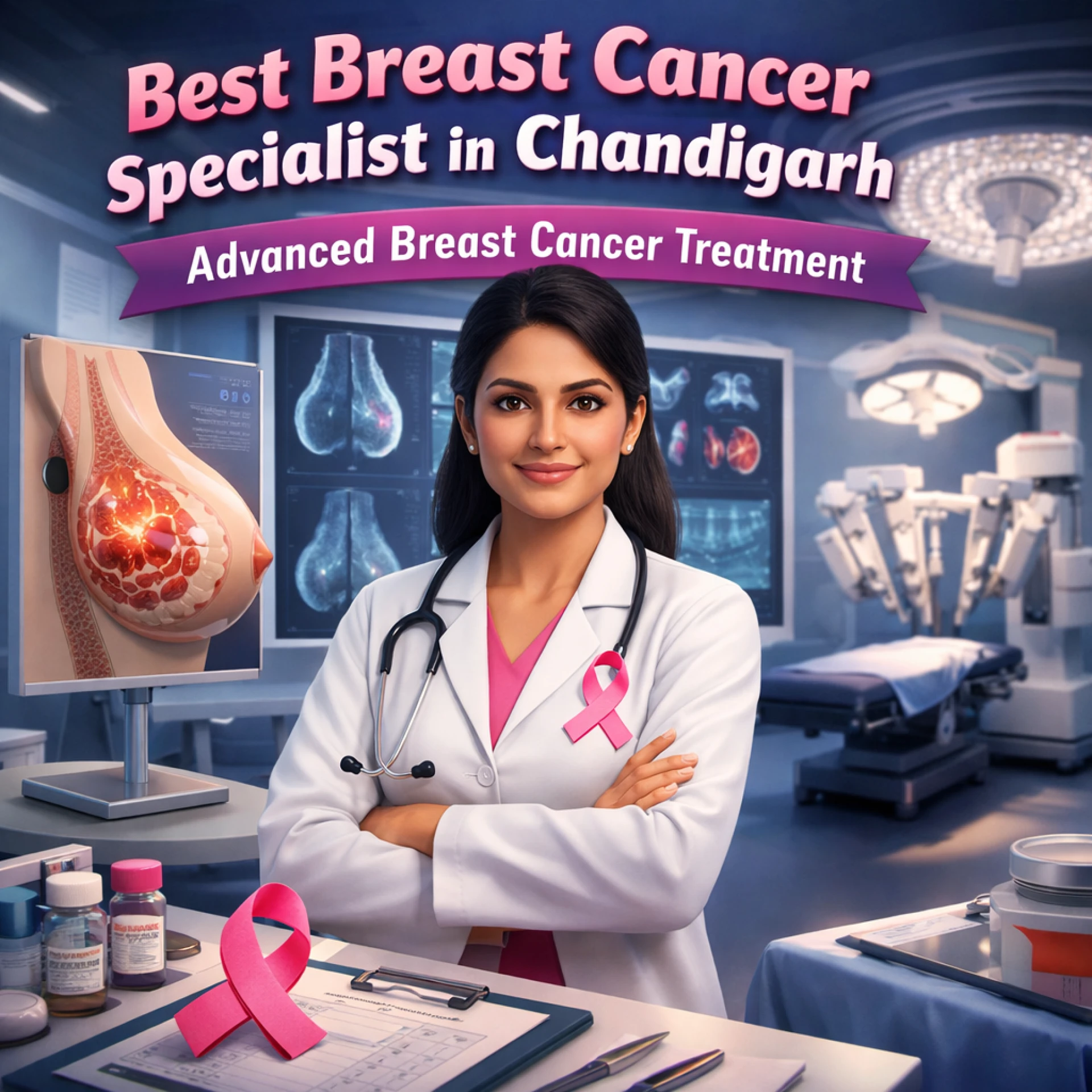 Best Breast Cancer Specialist in Chandigarh for Advanced Treatment