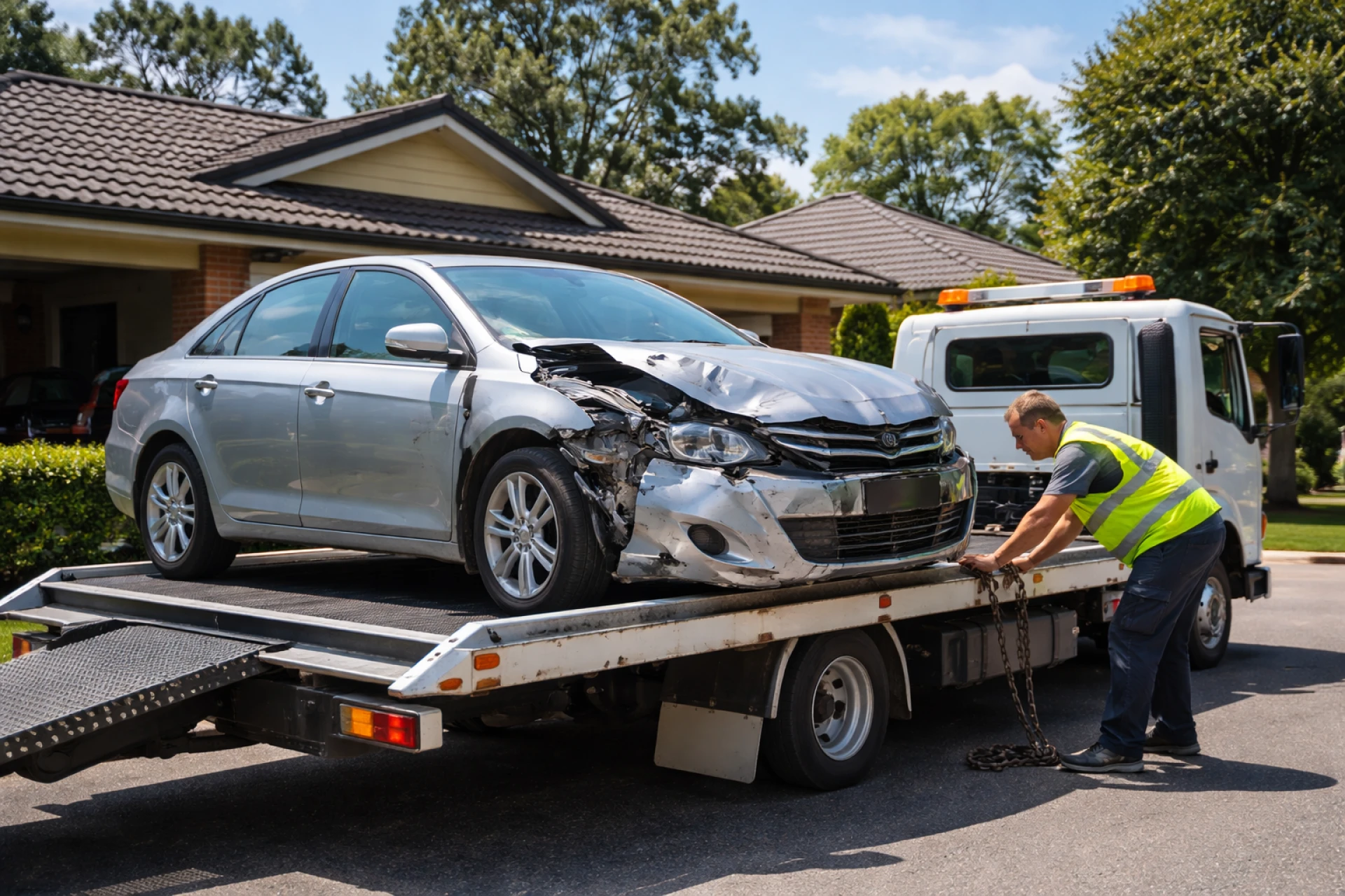 How Damaged Car Removal Sydney Services Help You Sell a Car Without Repairs