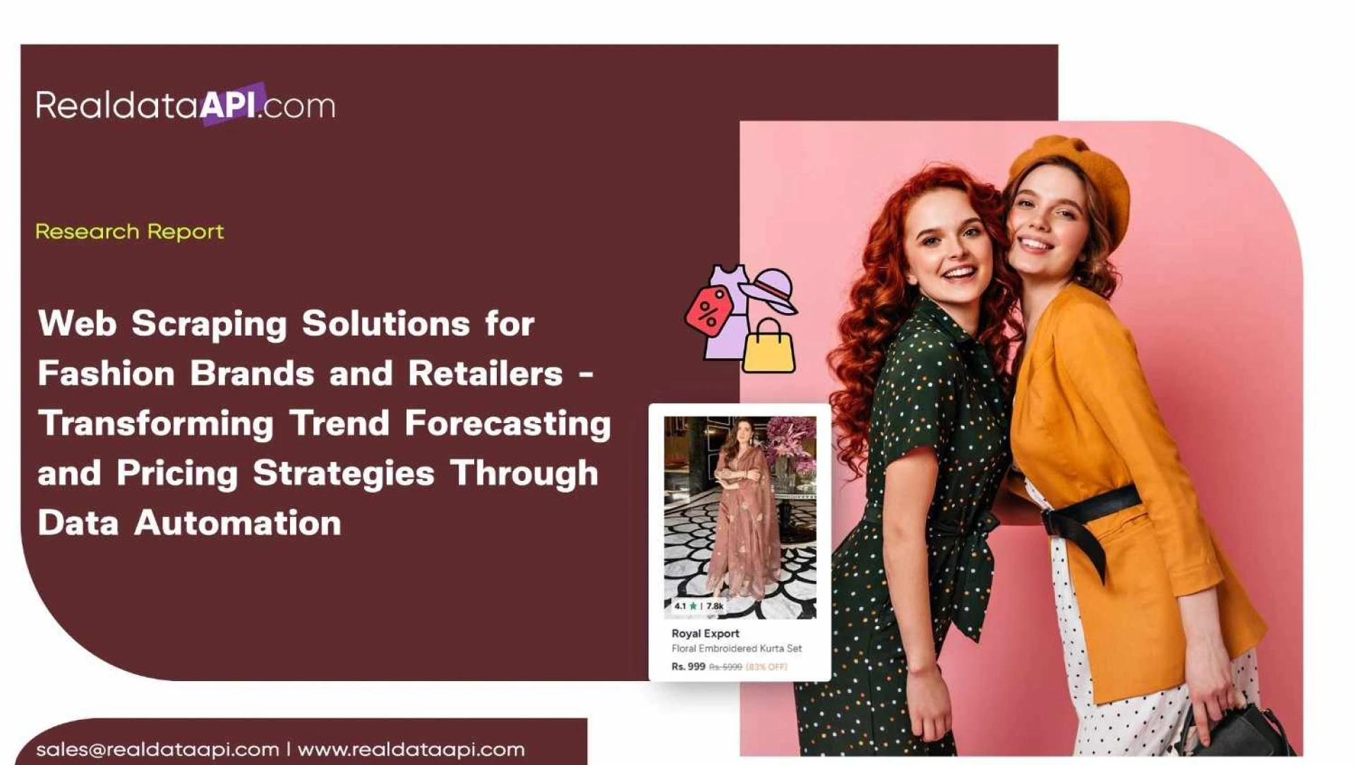 web scraping solutions for fashion brands and retailers  