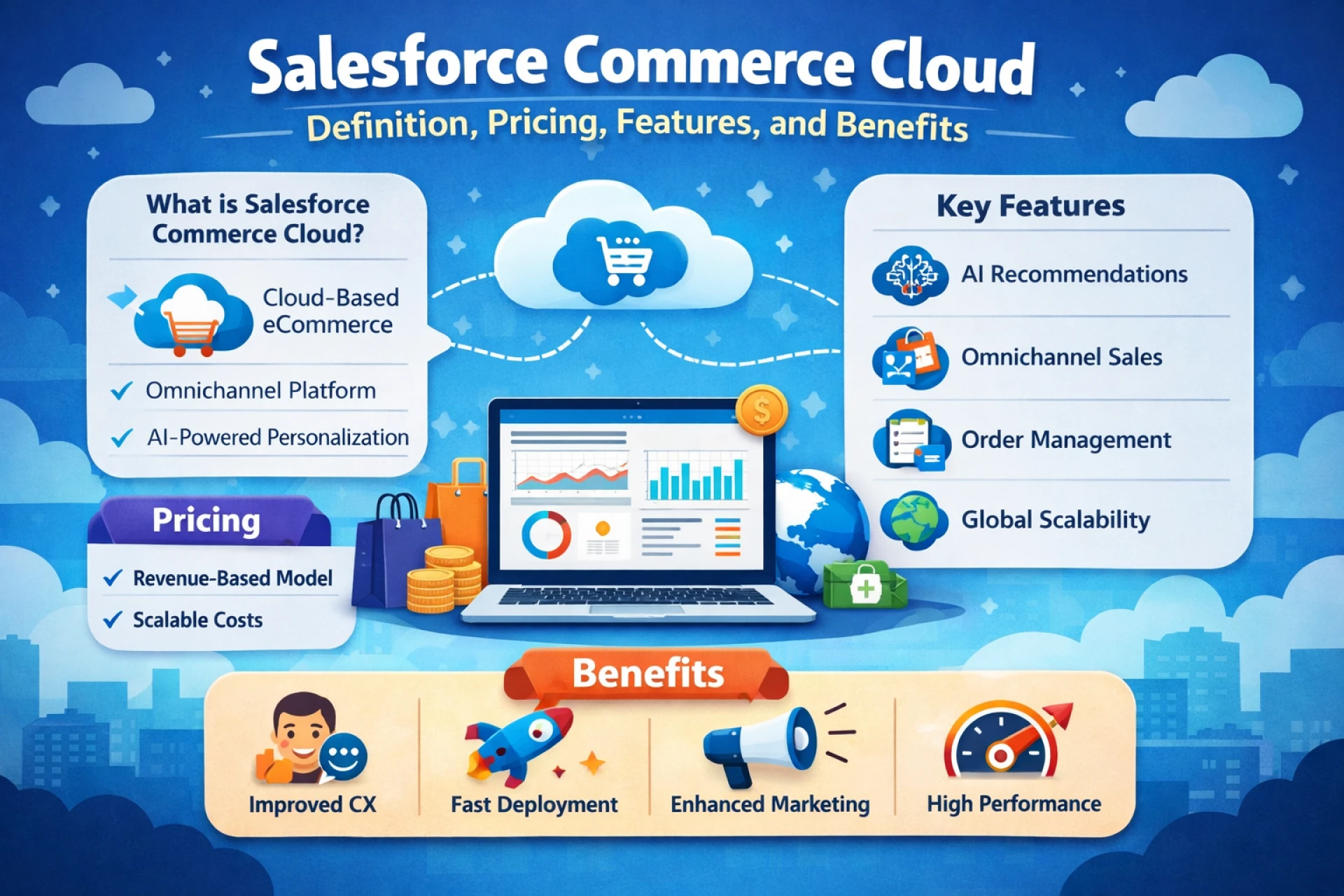 Salesforce Commerce Cloud: Definition, Pricing, Features, and Benefits