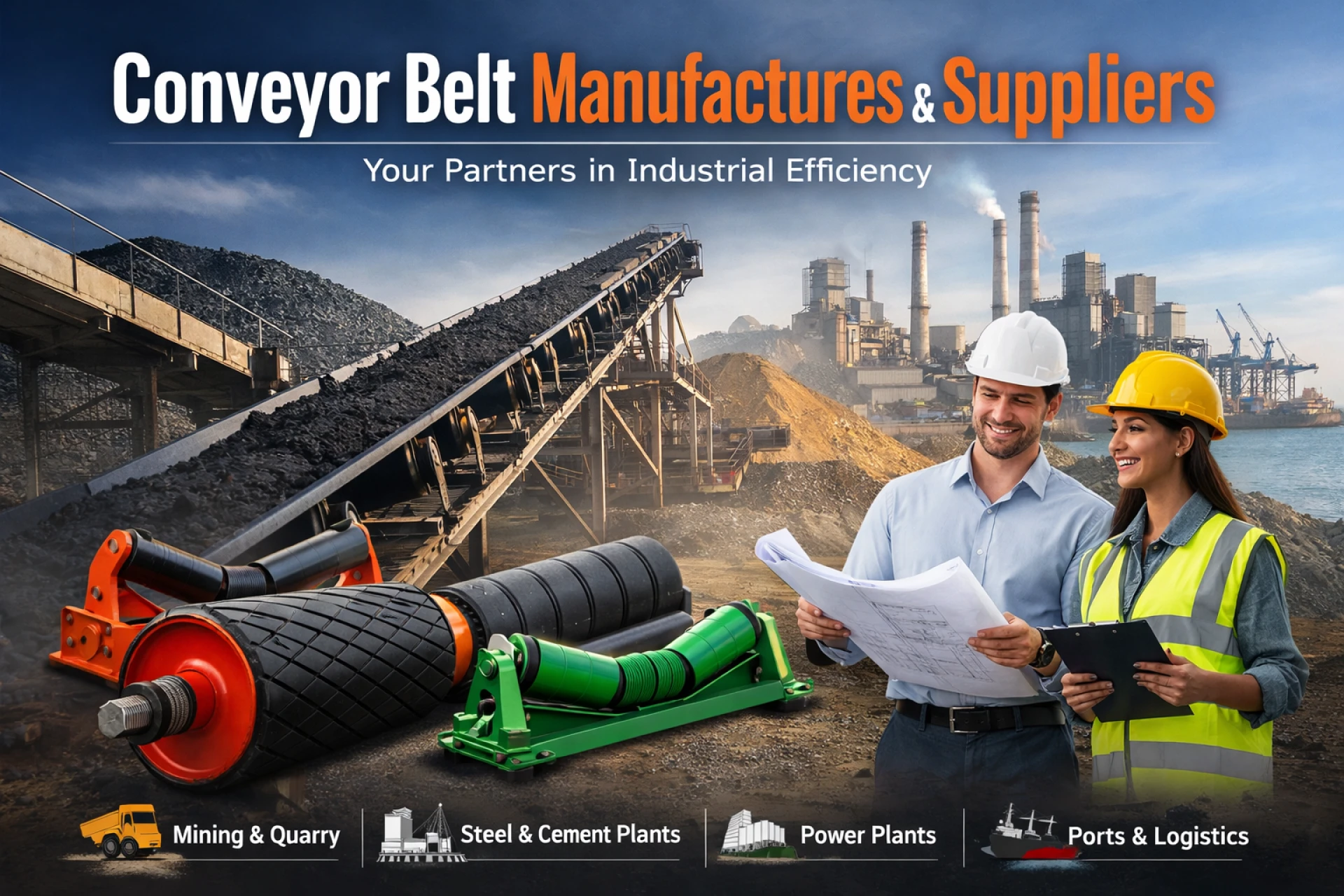 Conveyor Belt Manufactures and Suppliers: Boosting Industrial Productivity