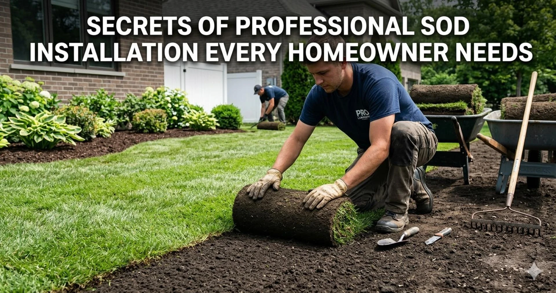 Secrets of Professional Sod Installation Every Homeowner Needs