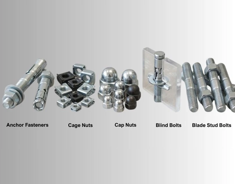 Advanced Industrial Anchor Fasteners, Blade Stud Bolts, Blind Bolts, Cage Nuts & Cap Nuts Supplier across India