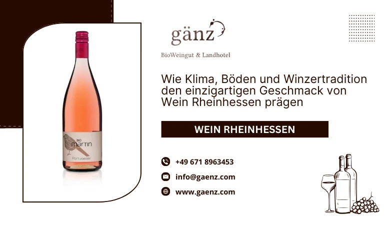 Wie Klima, Böden und Winzertradition den einzigartigen Geschmack von Wein Rheinhessen prägen