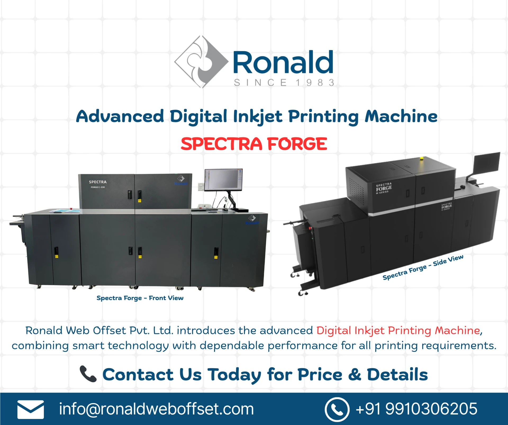 High-Speed Digital Inkjet Printing Machine for Industrial Printing